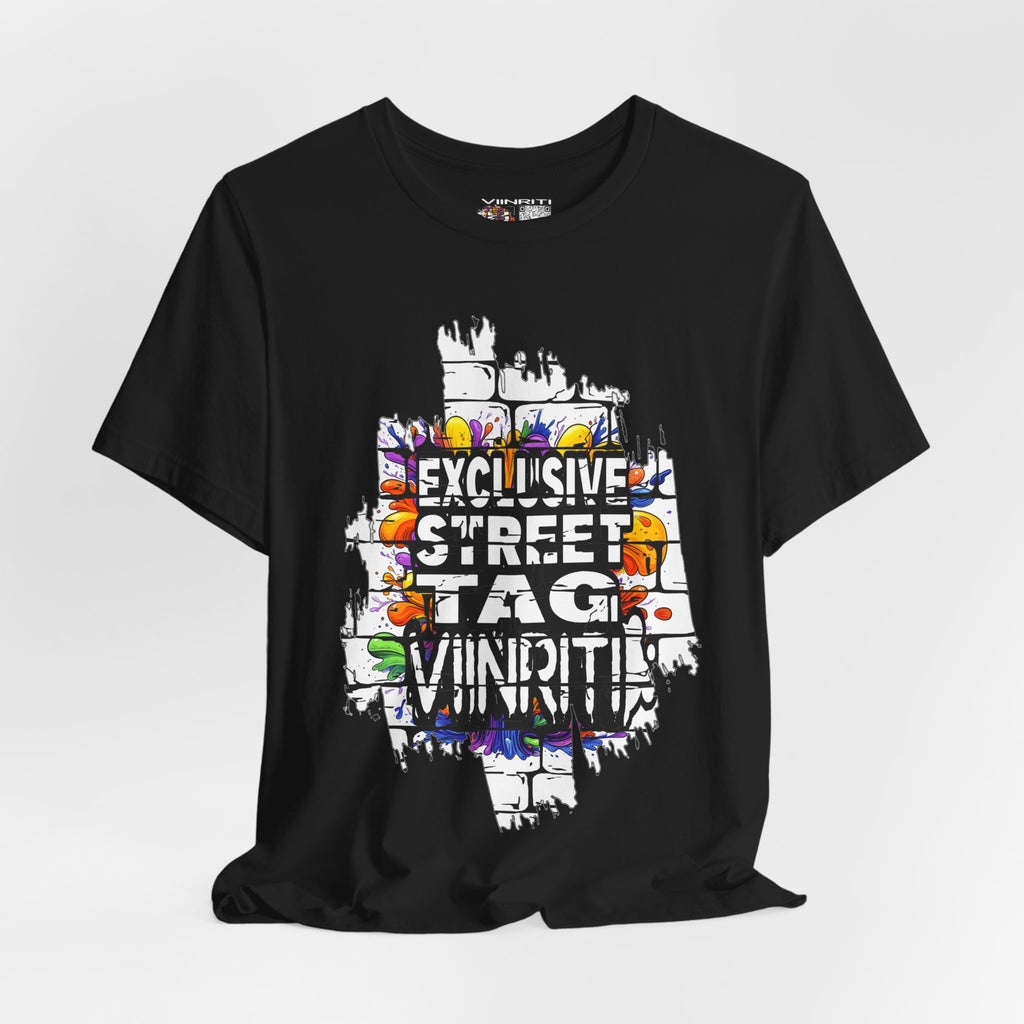 Viiriti Exclusive Street Tag Graffiti T-Shirt — "Exclusive Street Tag Vinnit" Urban Art Tee