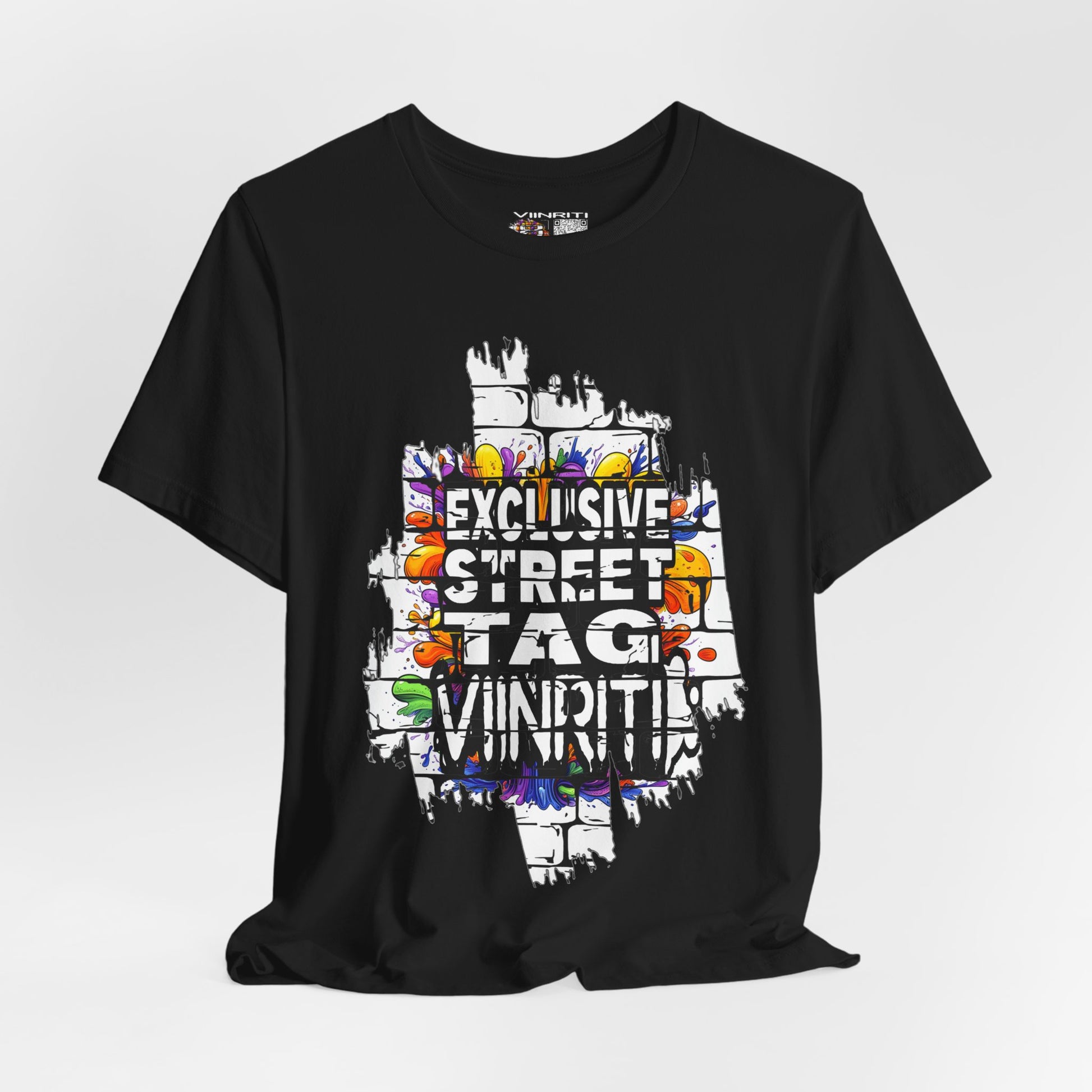 """"Viinriti Street Tag Graffiti Tee — "Exclusive Street Tag Vinniti" Graphic T-Shirt