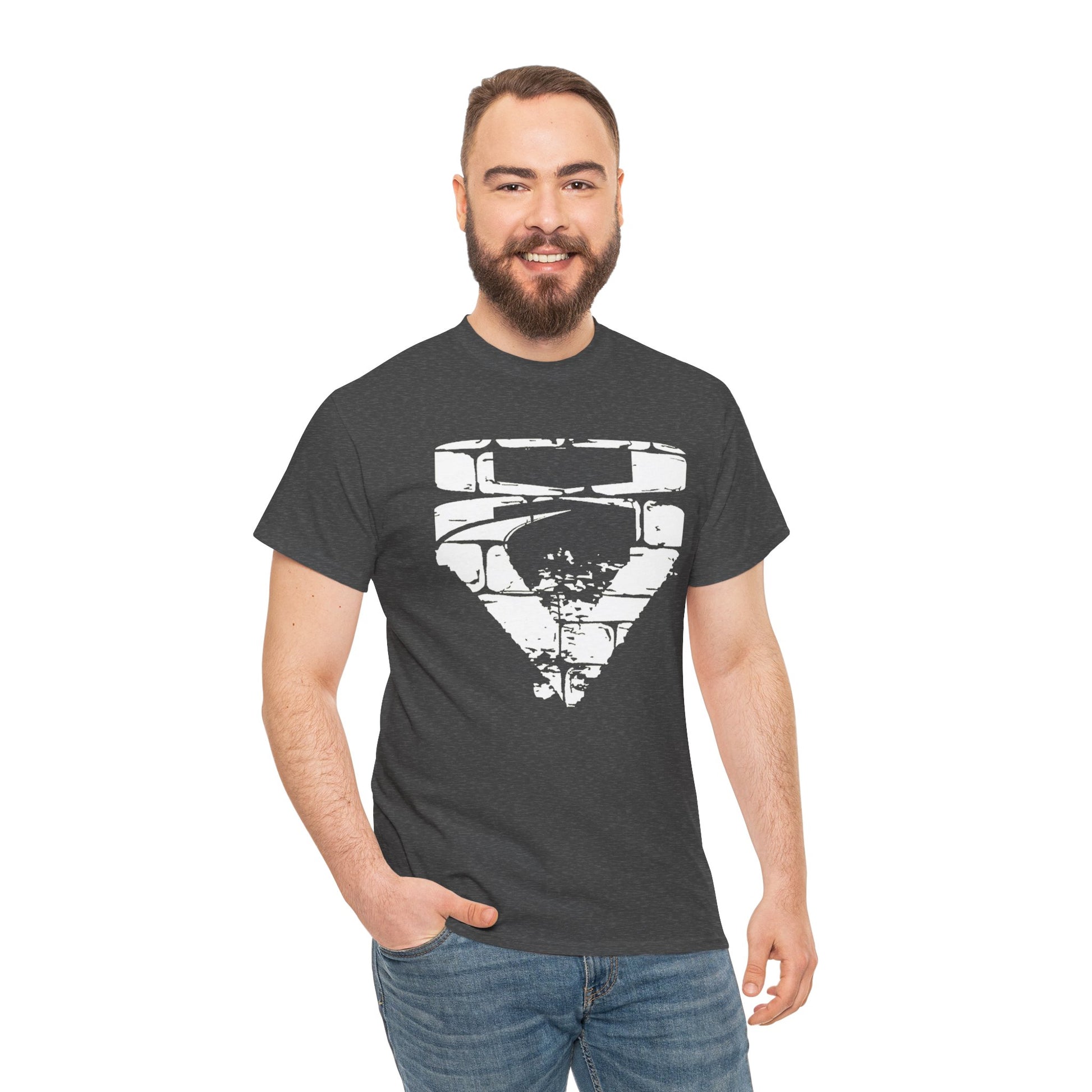 """"VIINRITI Snake Head Graphic Tee — Fierce Black Snake Illustration T-Shirt