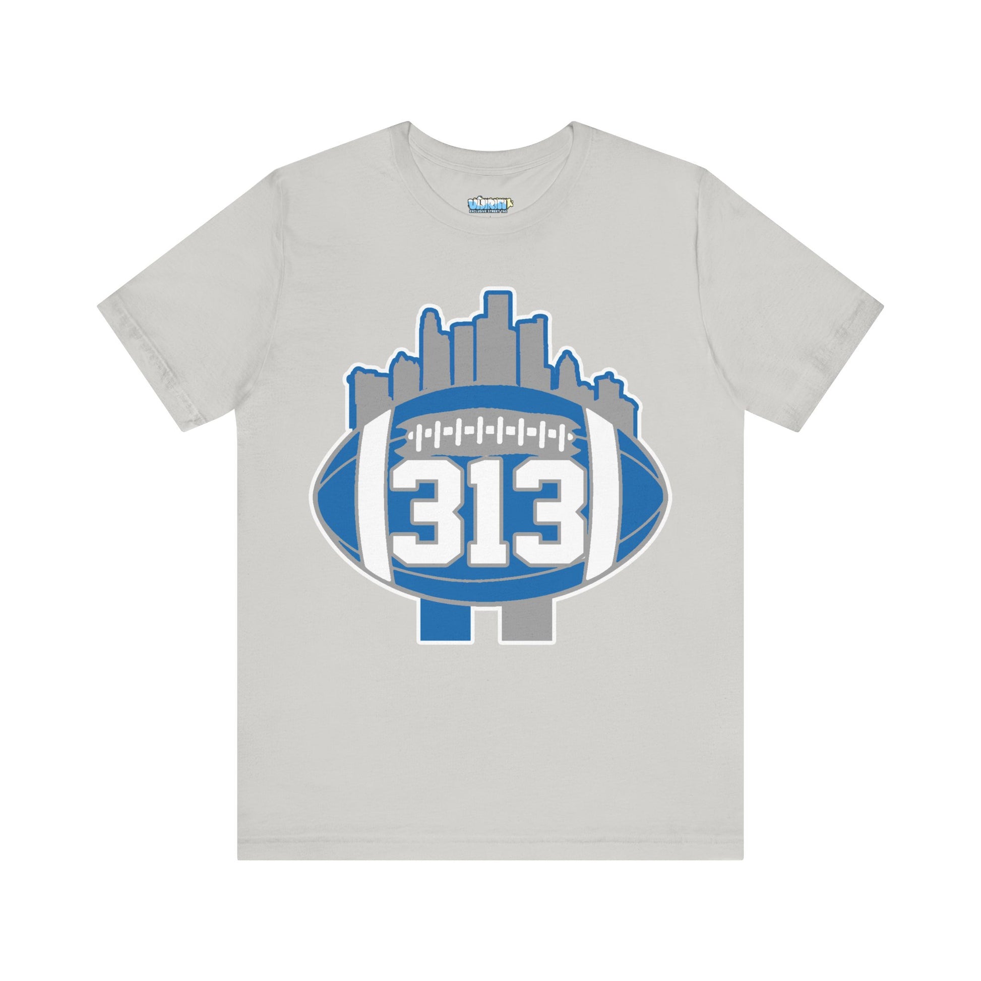 LION COLOR DETROIT 313 FOOT BALL SHIRT