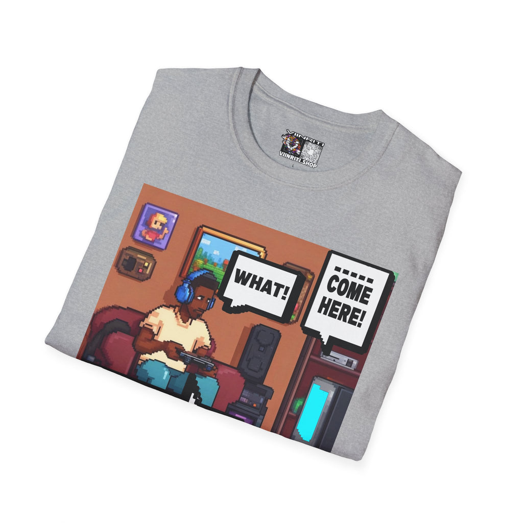 Gamer Comic Tee — "I'm Trying to Play the Game" Graphic T-Shirt