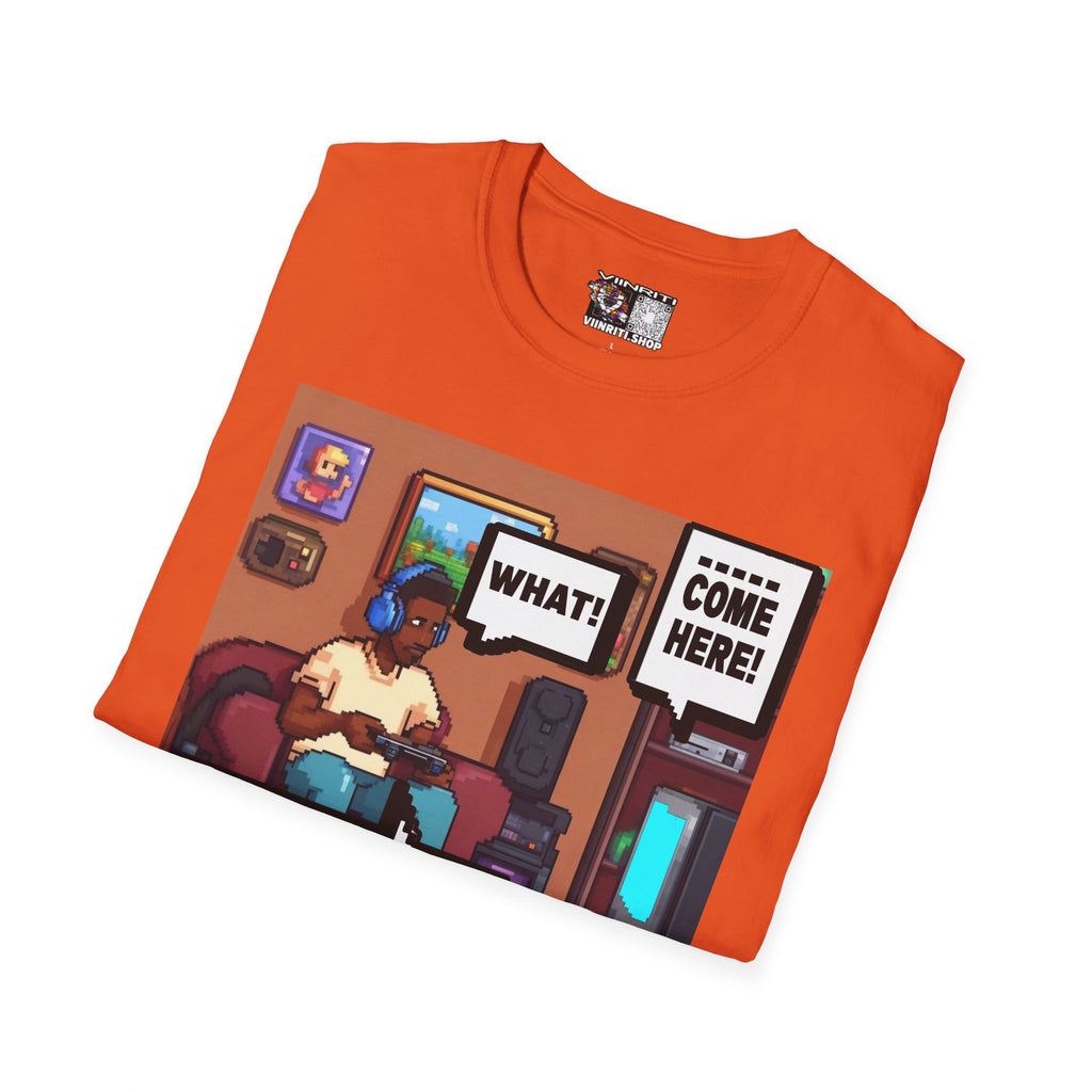 Gamer Comic Tee — "I'm Trying to Play the Game" Graphic T-Shirt