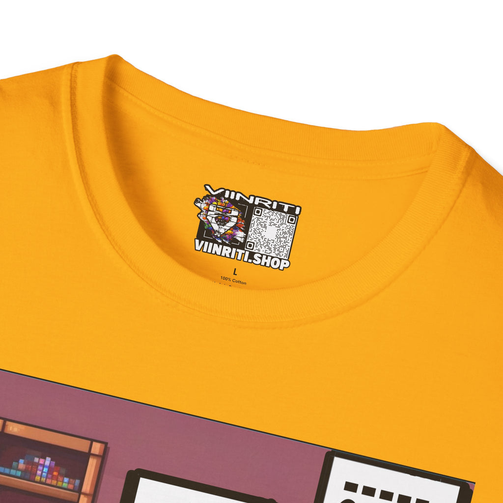 Gamer Room T-Shirt — "I'm Trying to Play the Game" Retro Pixel Art Tee