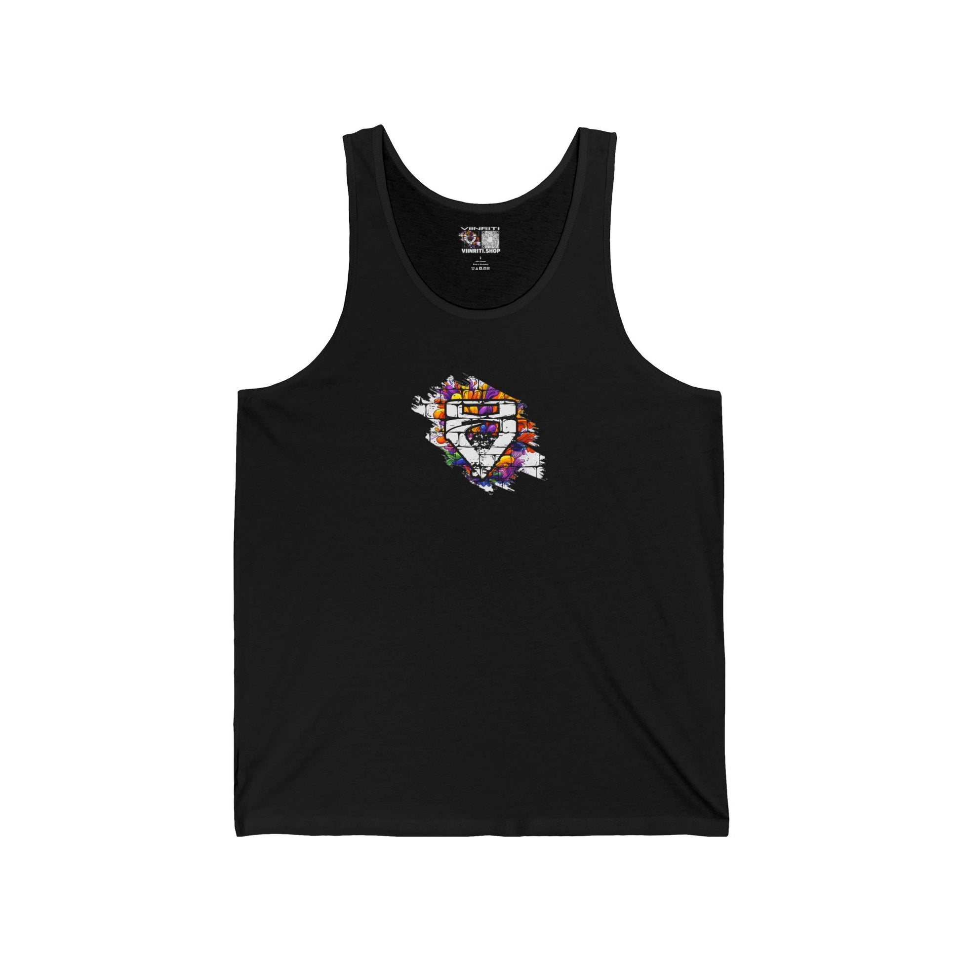 """" Viinriti Street Tag Vividity Tank Top — Graffiti Urban Art Sleeveless Tee