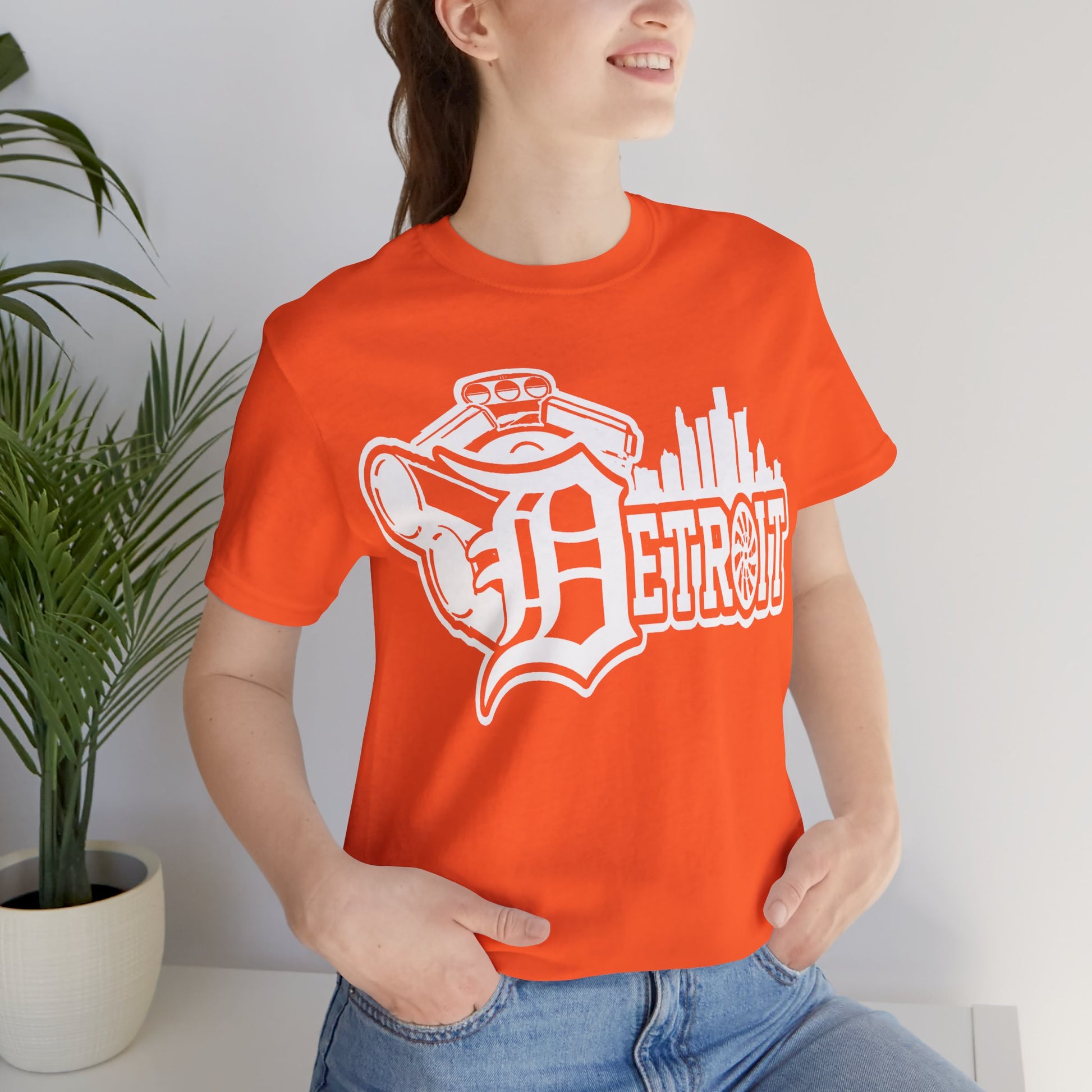 Detroit Skyline Tee — Vintage Motor City Logo T-Shirt