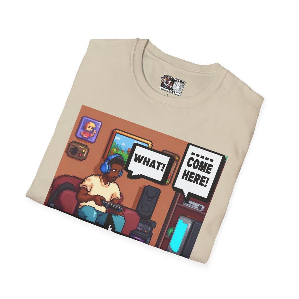Gamer Comic Tee — "I'm Trying to Play the Game" Graphic T-Shirt