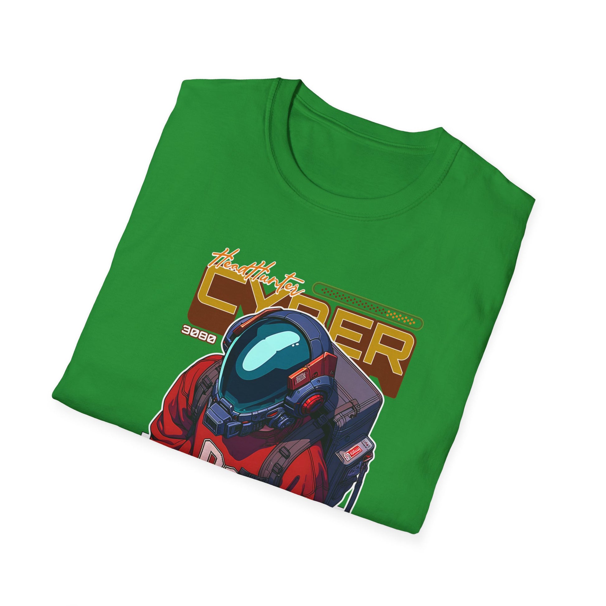 Cyber Astronaut Graphic T-Shirt — Futuristic Streetwear Tee