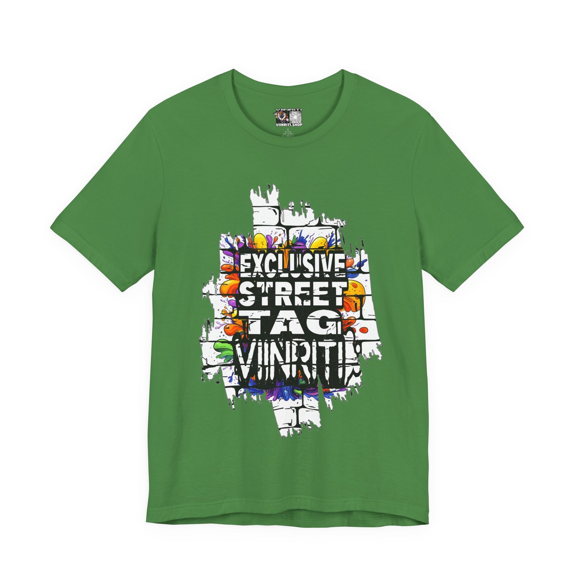 """"Viinriti Street Tag Graffiti Tee — "Exclusive Street Tag Vinniti" Graphic T-Shirt