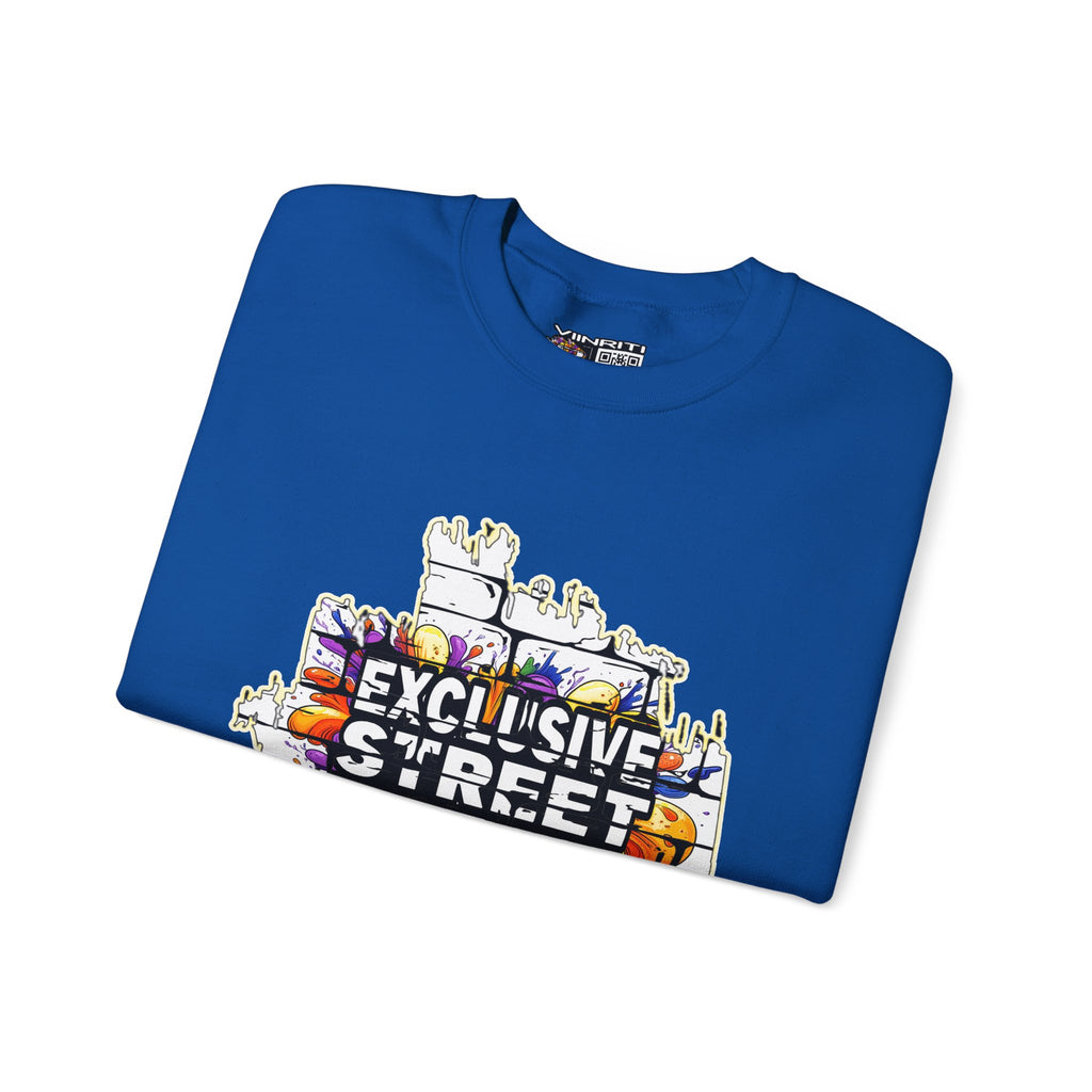 VIINRITI EXCLUSIVE Graffiti 'Exclusive Street Tag' Crewneck Sweatshirt