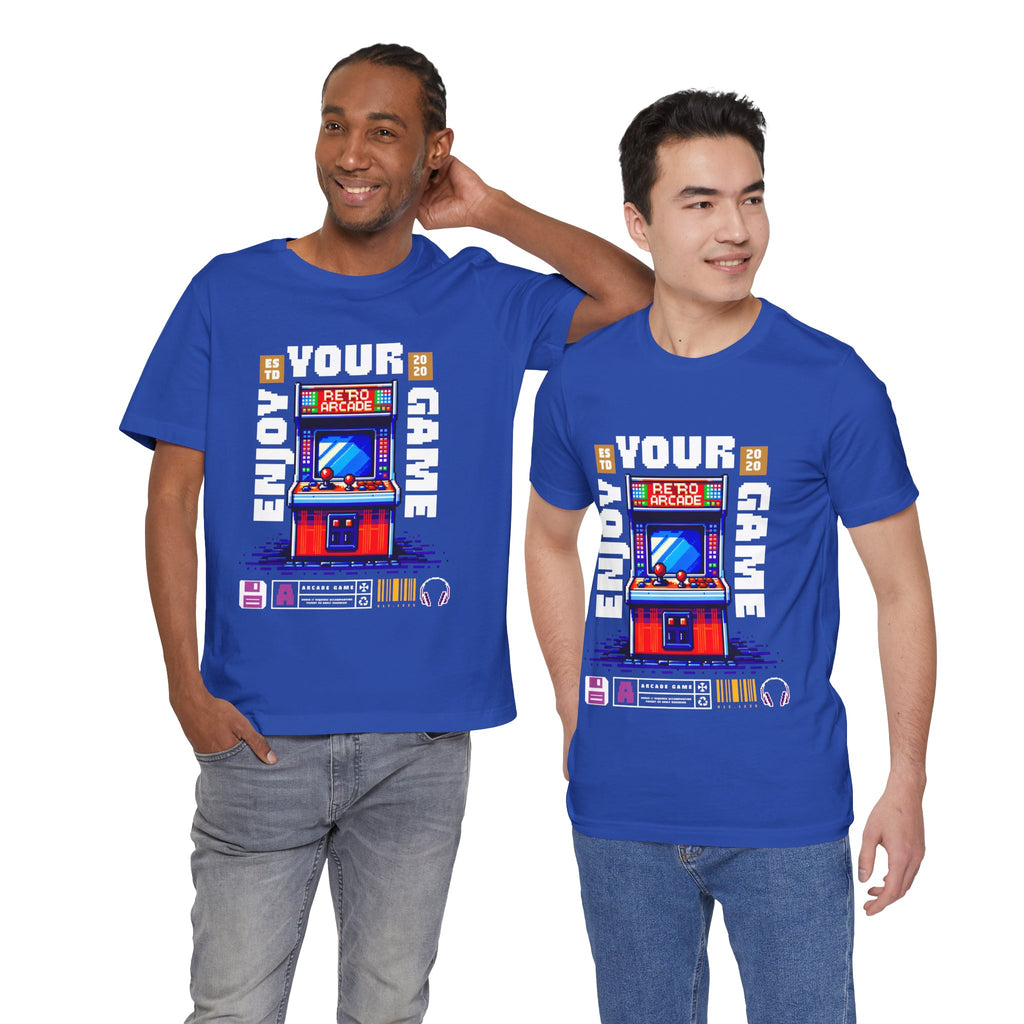 """"''Retro Arcade T-Shirt — Enjoy Your Game Vintage Gaming Tee