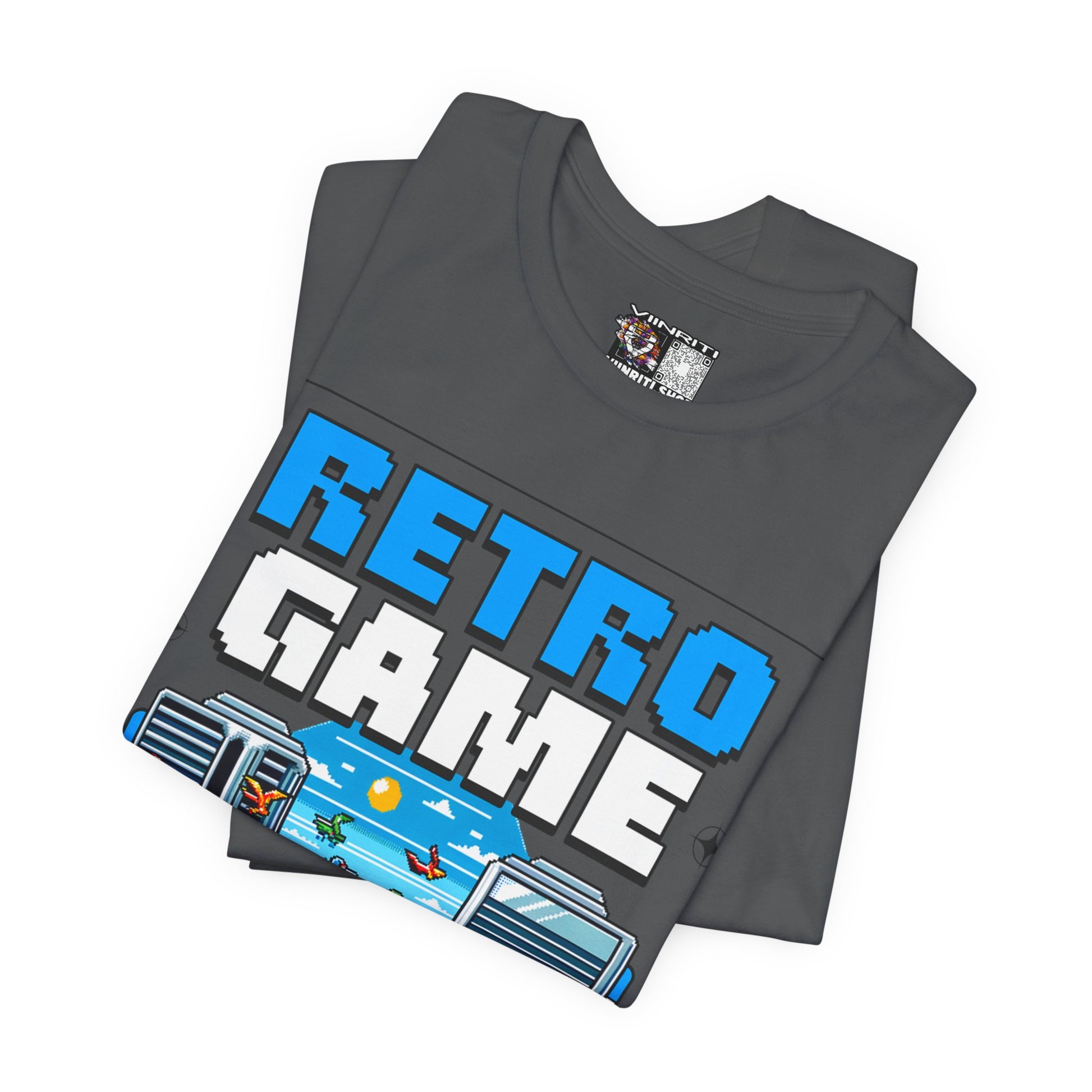Retro Game T‑Shirt — 8‑Bit Arcade Scene Tee