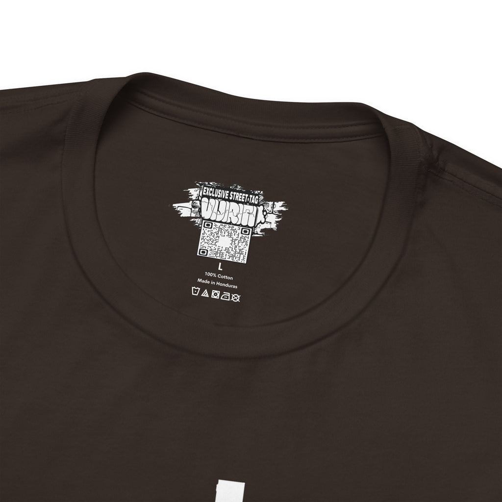 Detroit D Monochrome Tee — City Skyline & Motor Graphic T-Shirt