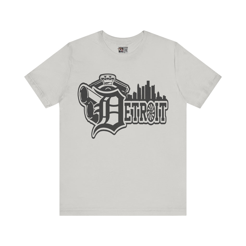 Detroit Skyline Tee — Vintage Motor City Logo T-Shirt