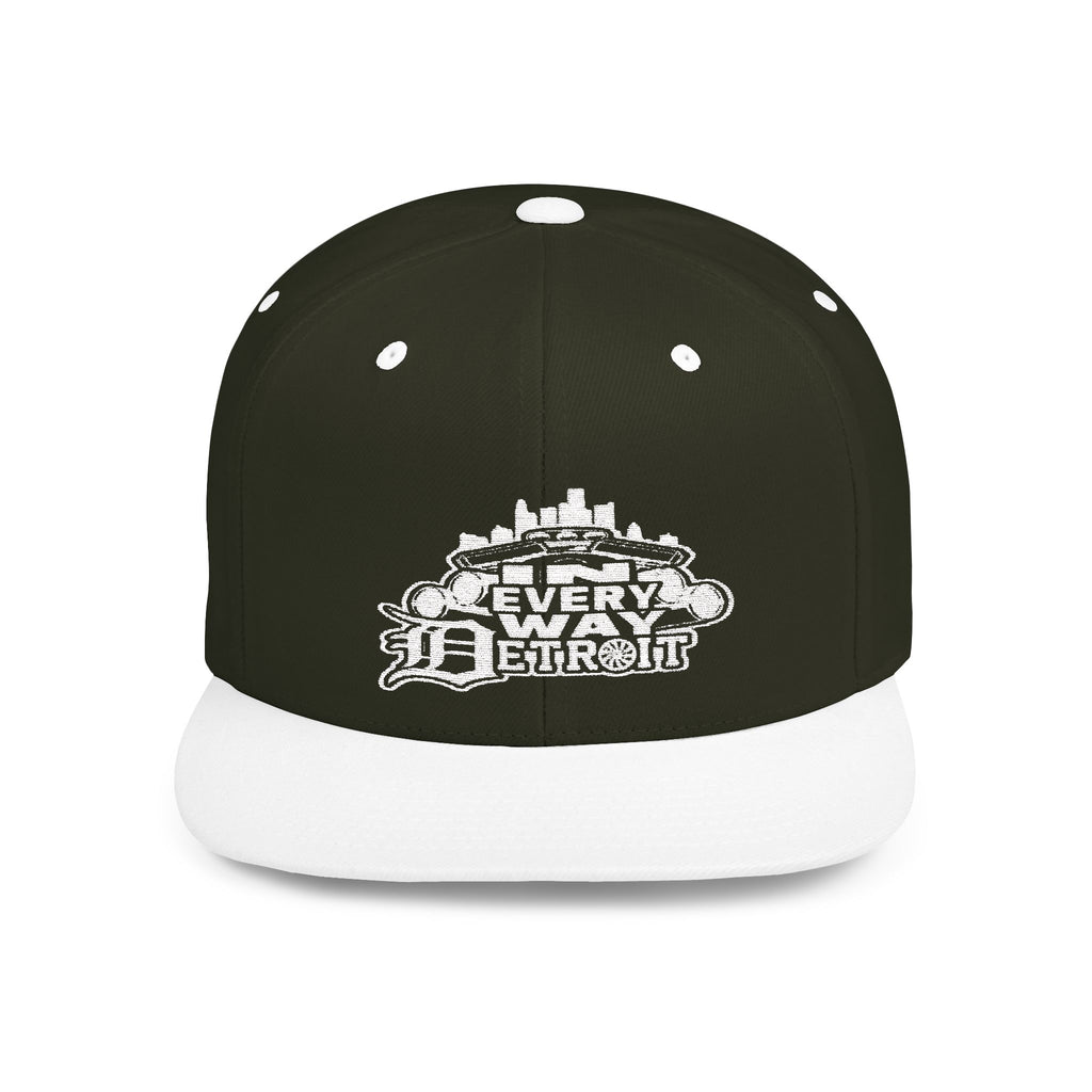 In every way detroit detroit Flat Bill Snapback