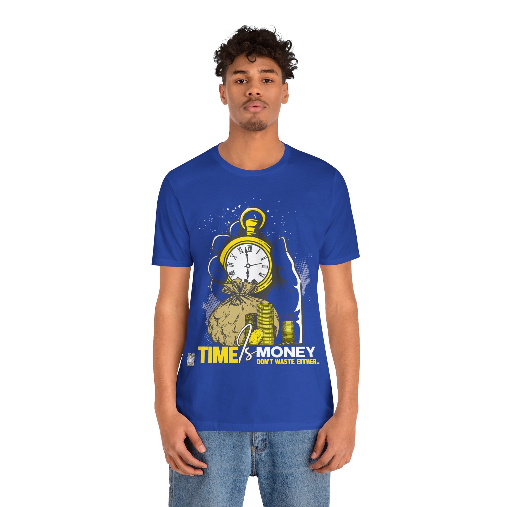 TIME IS MONEY Unisex Jersey Short Sleeve Tee