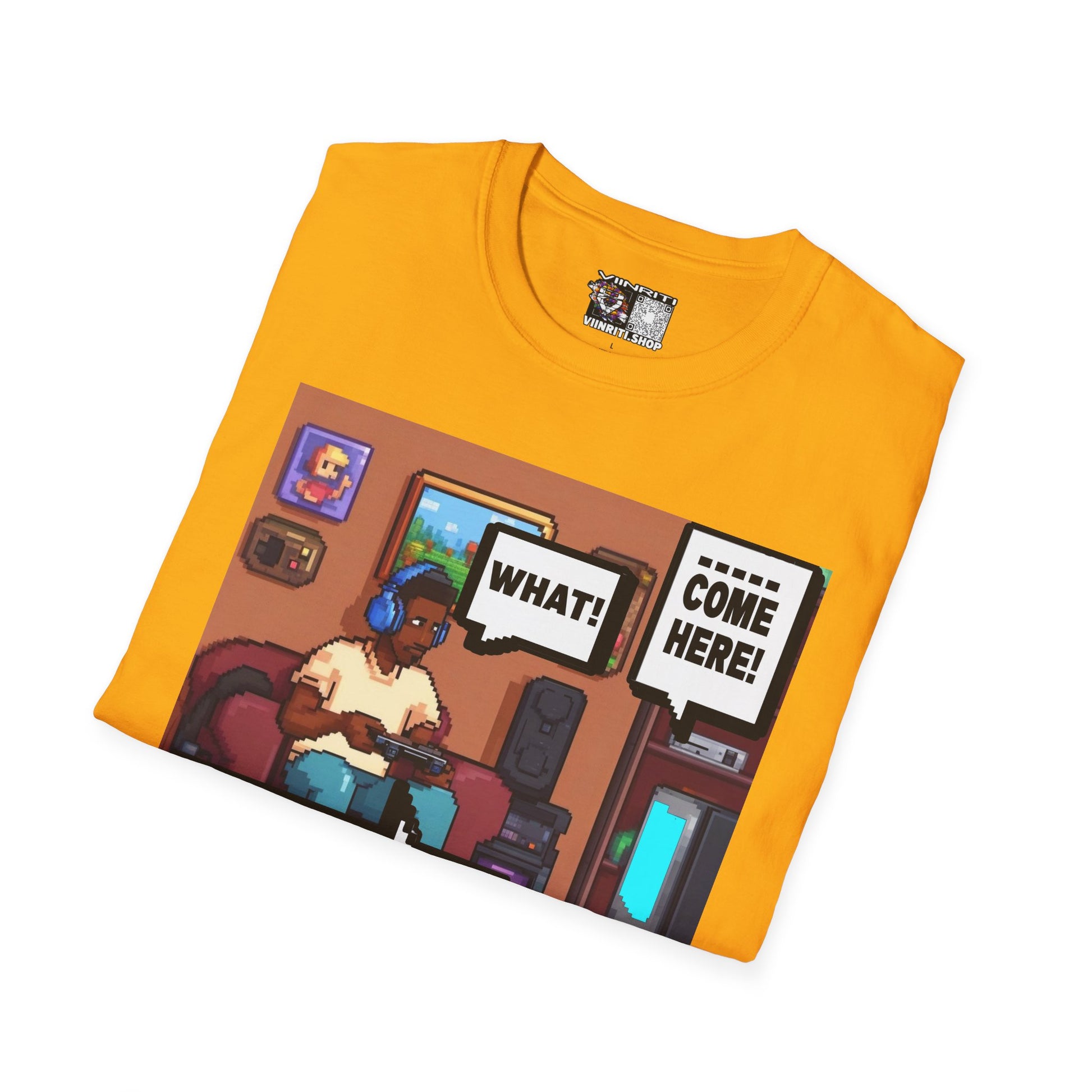 Gamer Comic Tee — "I'm Trying to Play the Game" Graphic T-Shirt