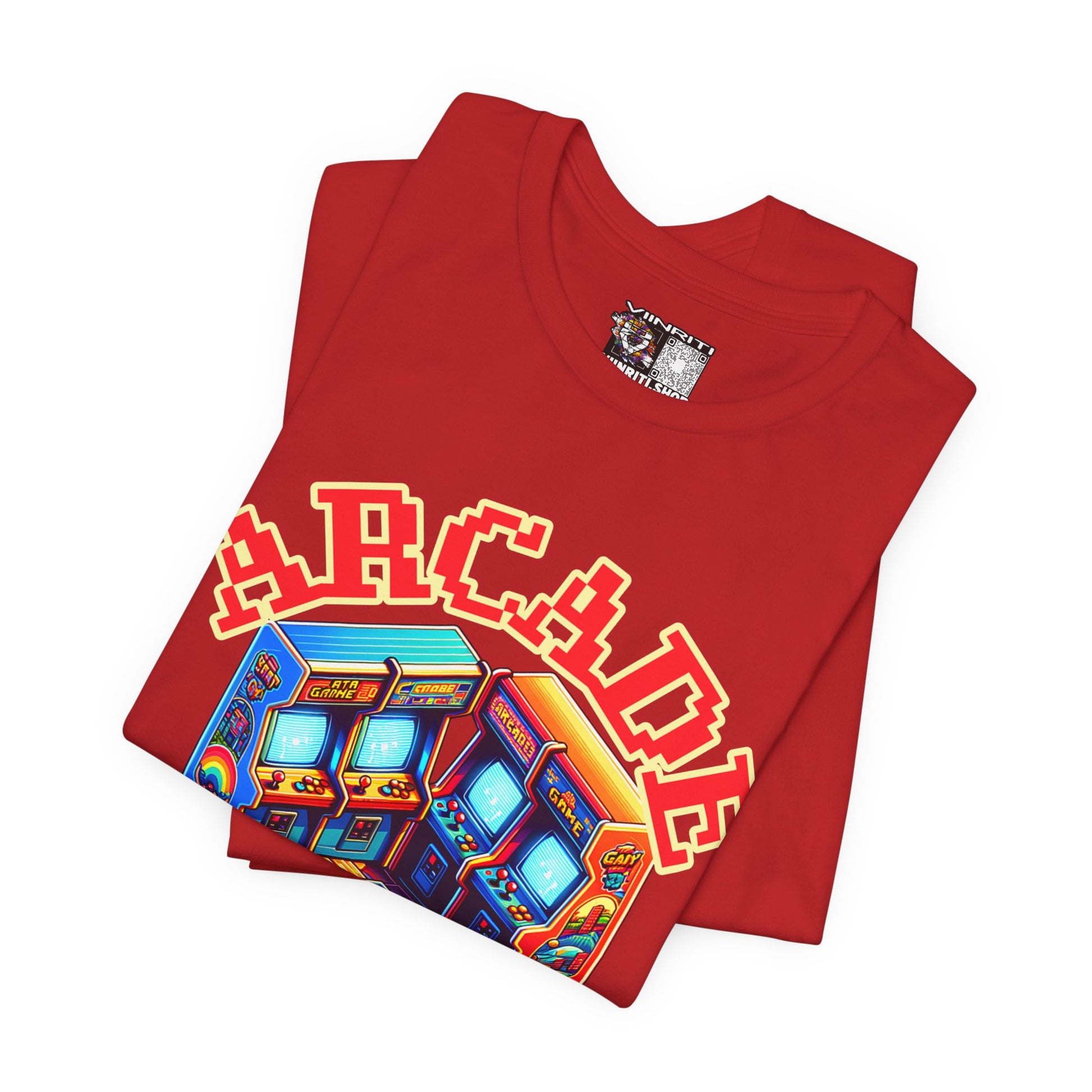 Arcade Game Time Tee — Retro Pixel Arcade Gaming T-Shirt