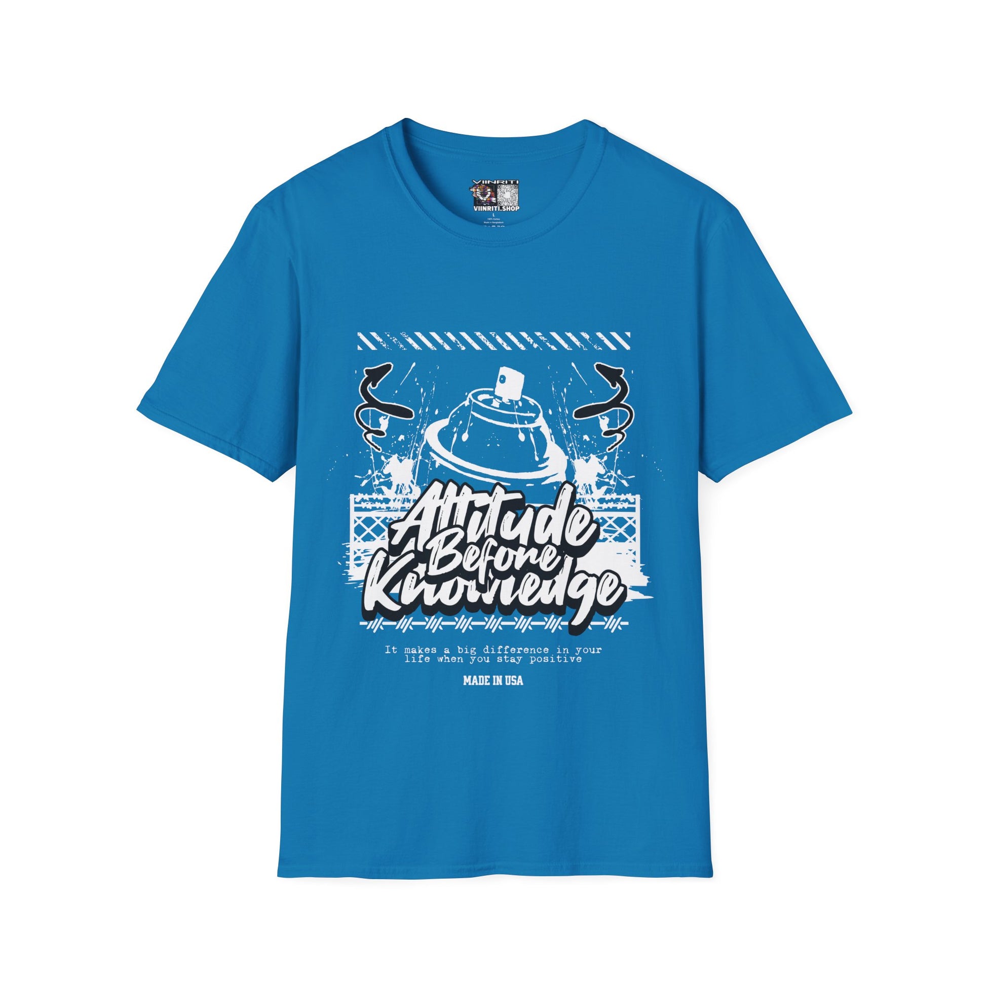 Attitude Before Knowledge Graphic Tee