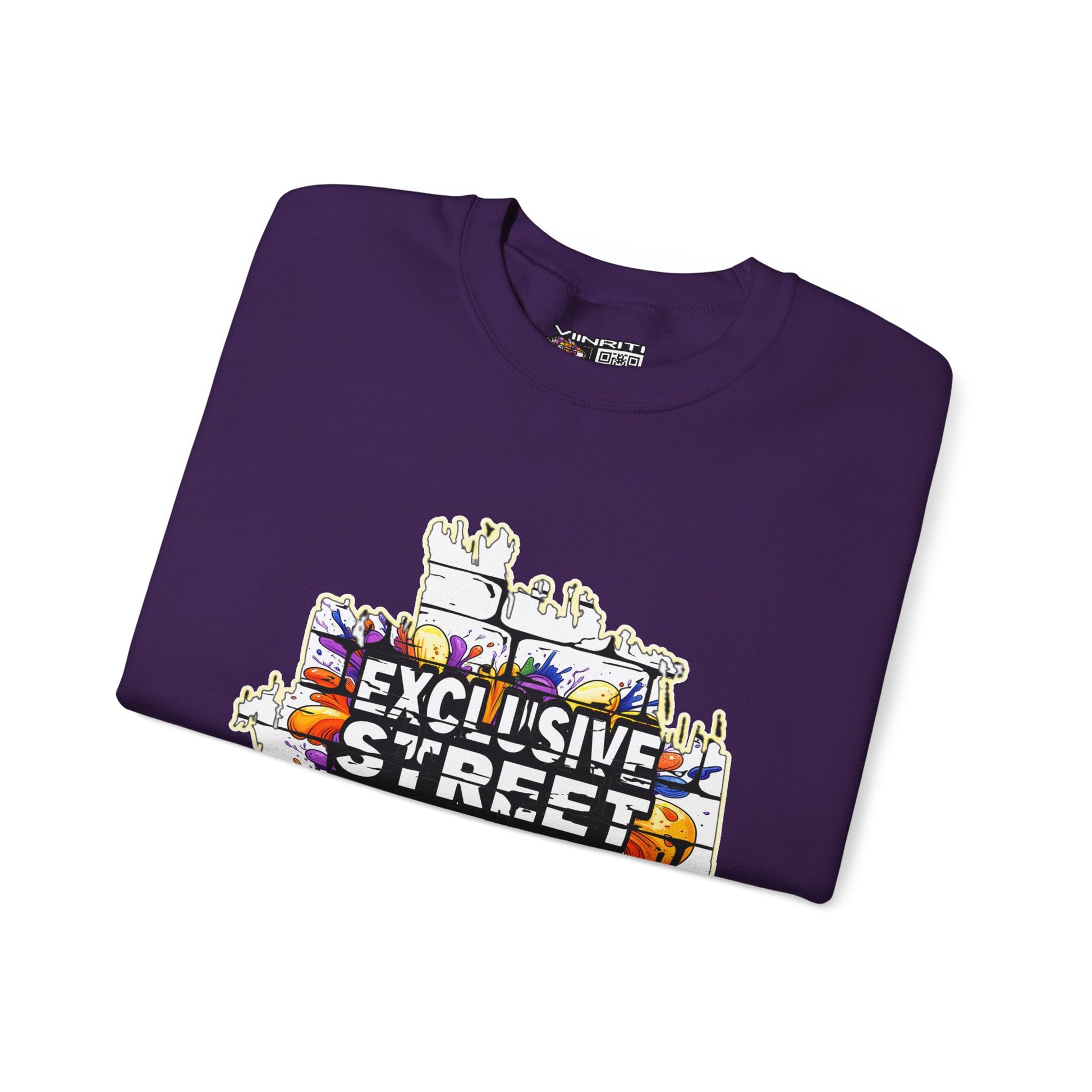 VIINRITI EXCLUSIVE Graffiti 'Exclusive Street Tag' Crewneck Sweatshirt