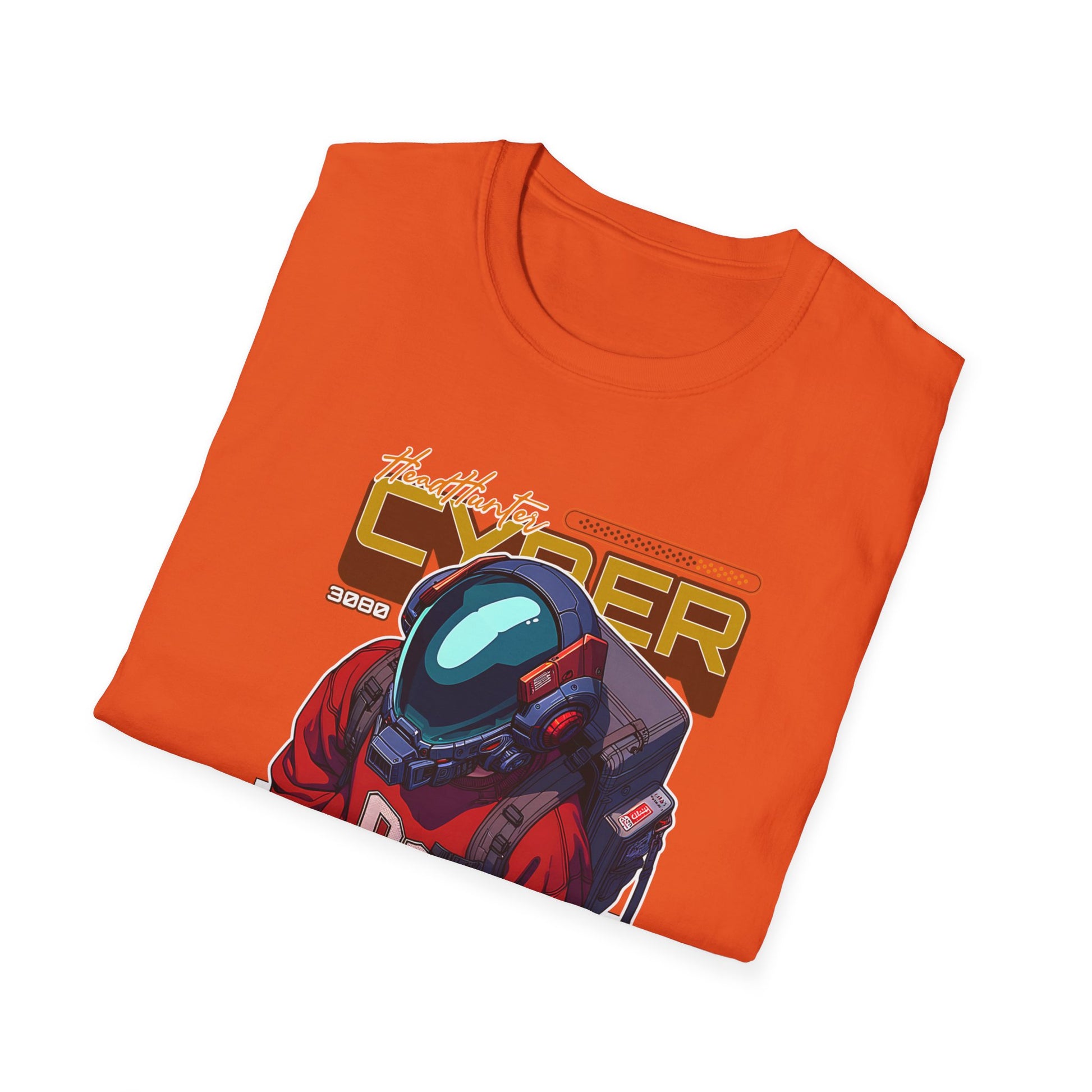 Cyber Astronaut Graphic T-Shirt — Futuristic Streetwear Tee