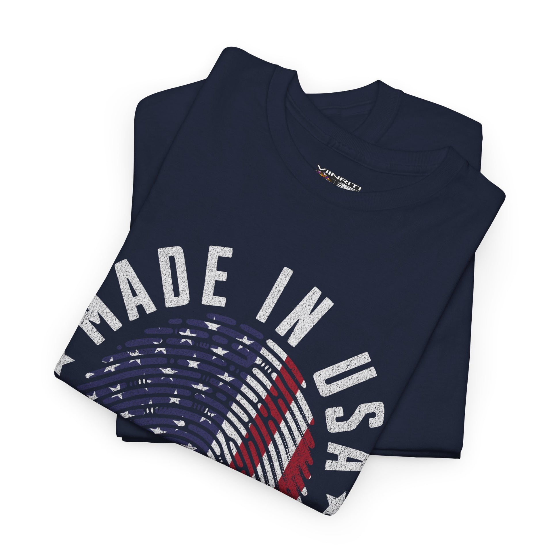 "Patriotic Unisex Heavy Cotton Tee | Made in USA T-Shirt, Graphic Tee for Independence Day, Casual Wear, Gift Idea, American Pride