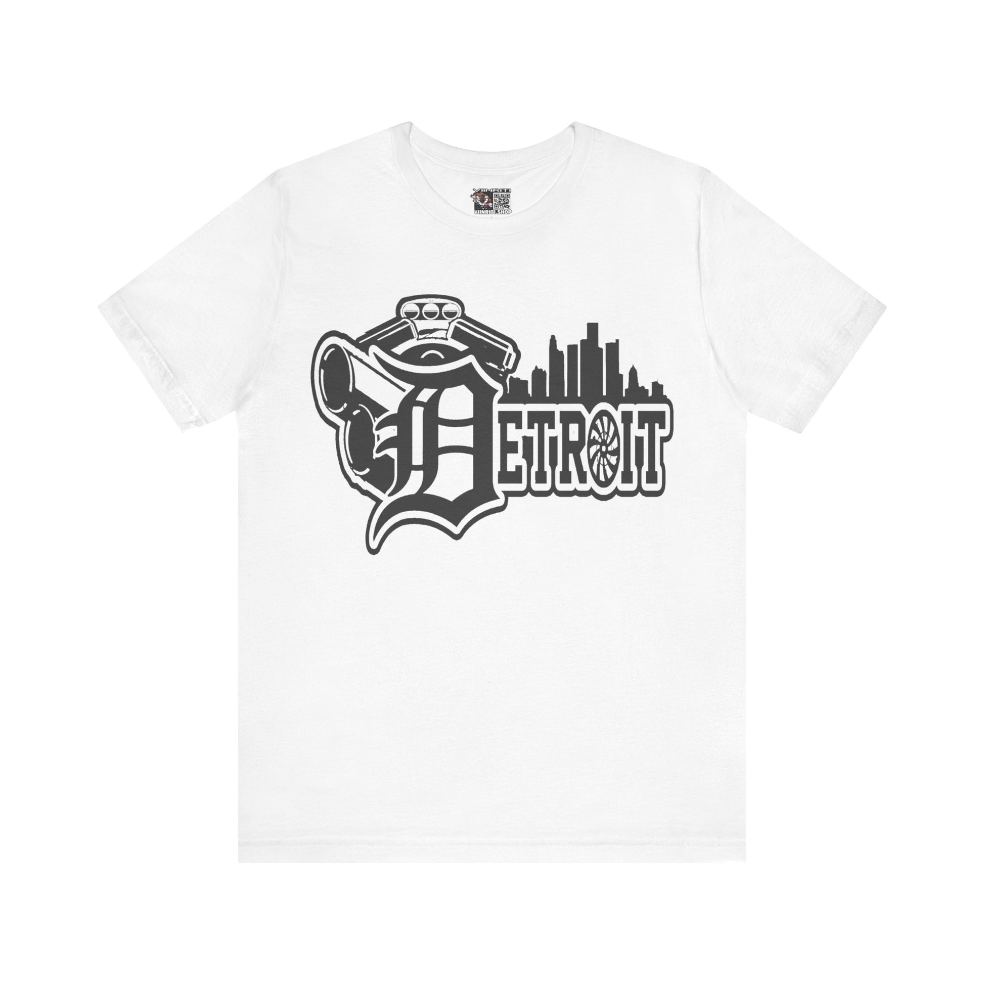 Detroit Skyline Tee — Vintage Motor City Logo T-Shirt