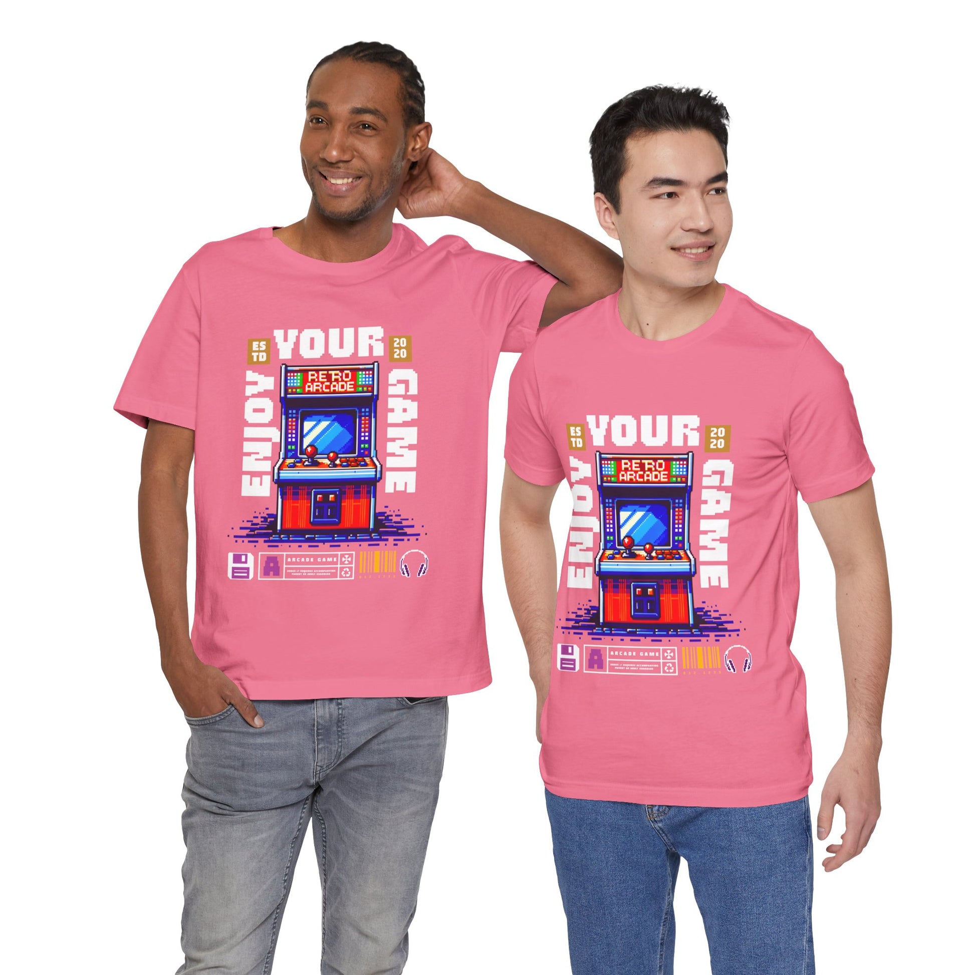 """"''Retro Arcade T-Shirt — Enjoy Your Game Vintage Gaming Tee