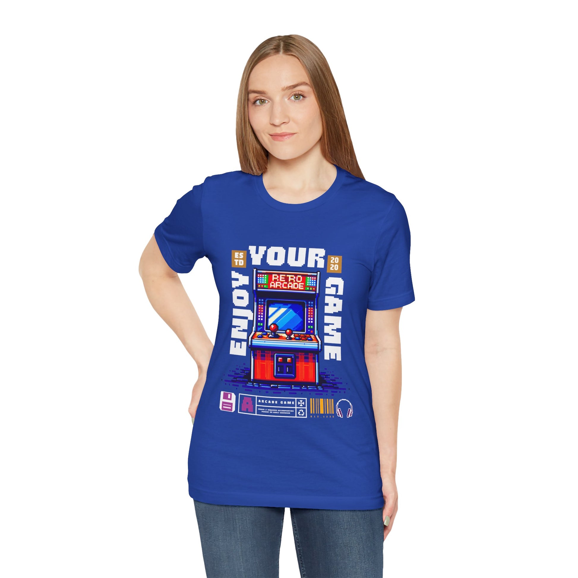 """"''Retro Arcade T-Shirt — Enjoy Your Game Vintage Gaming Tee