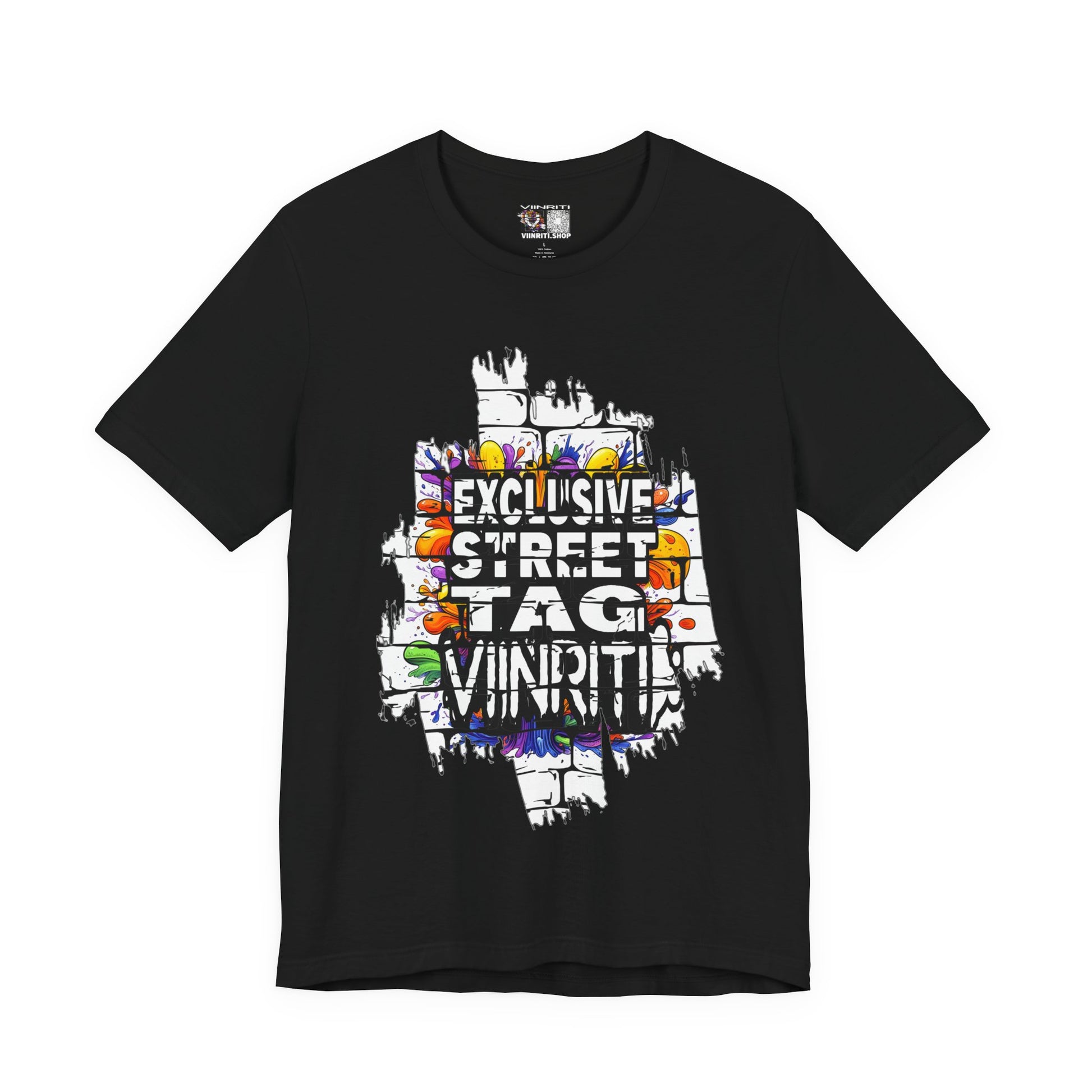 """"Viinriti Street Tag Graffiti Tee — "Exclusive Street Tag Vinniti" Graphic T-Shirt