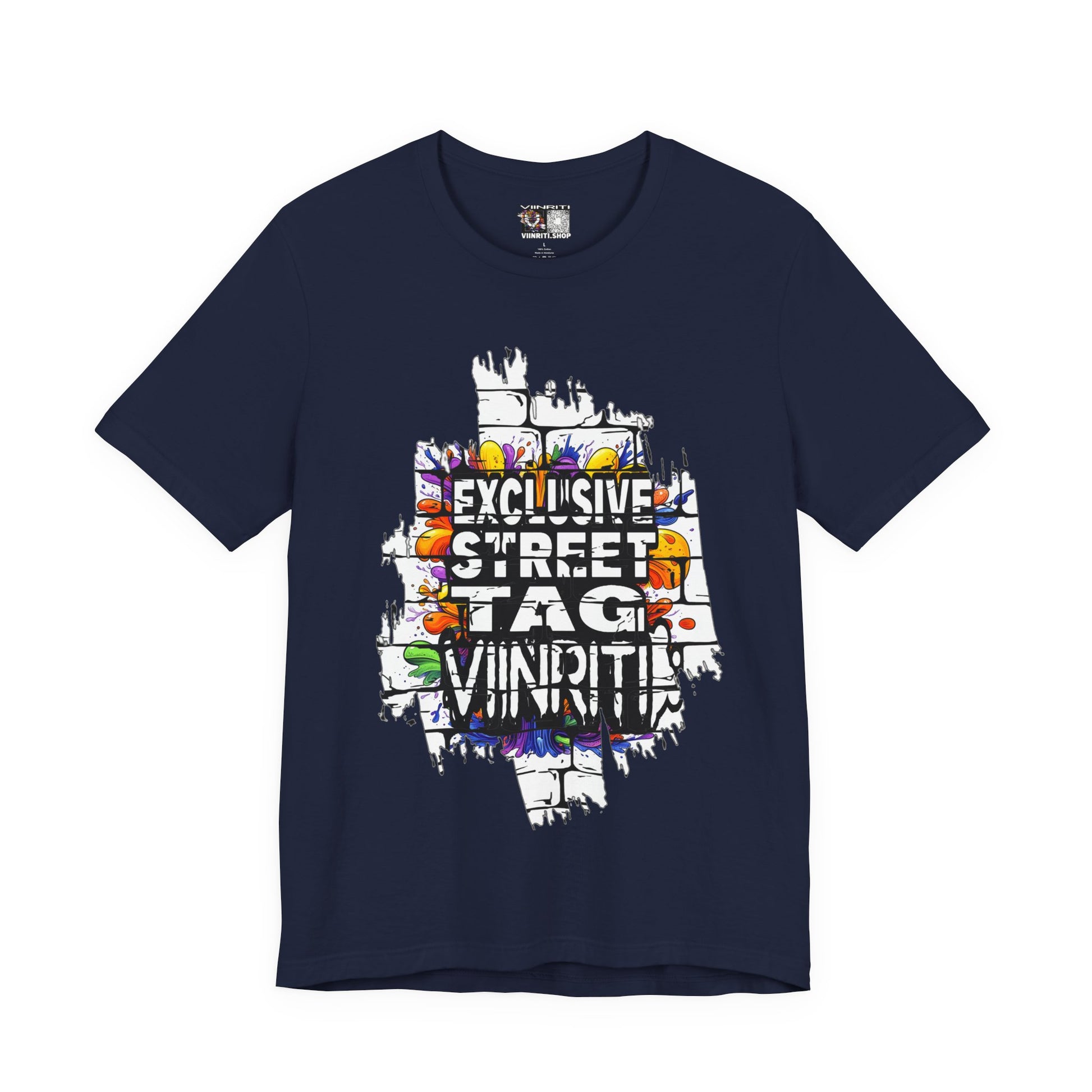 """"Viinriti Street Tag Graffiti Tee — "Exclusive Street Tag Vinniti" Graphic T-Shirt