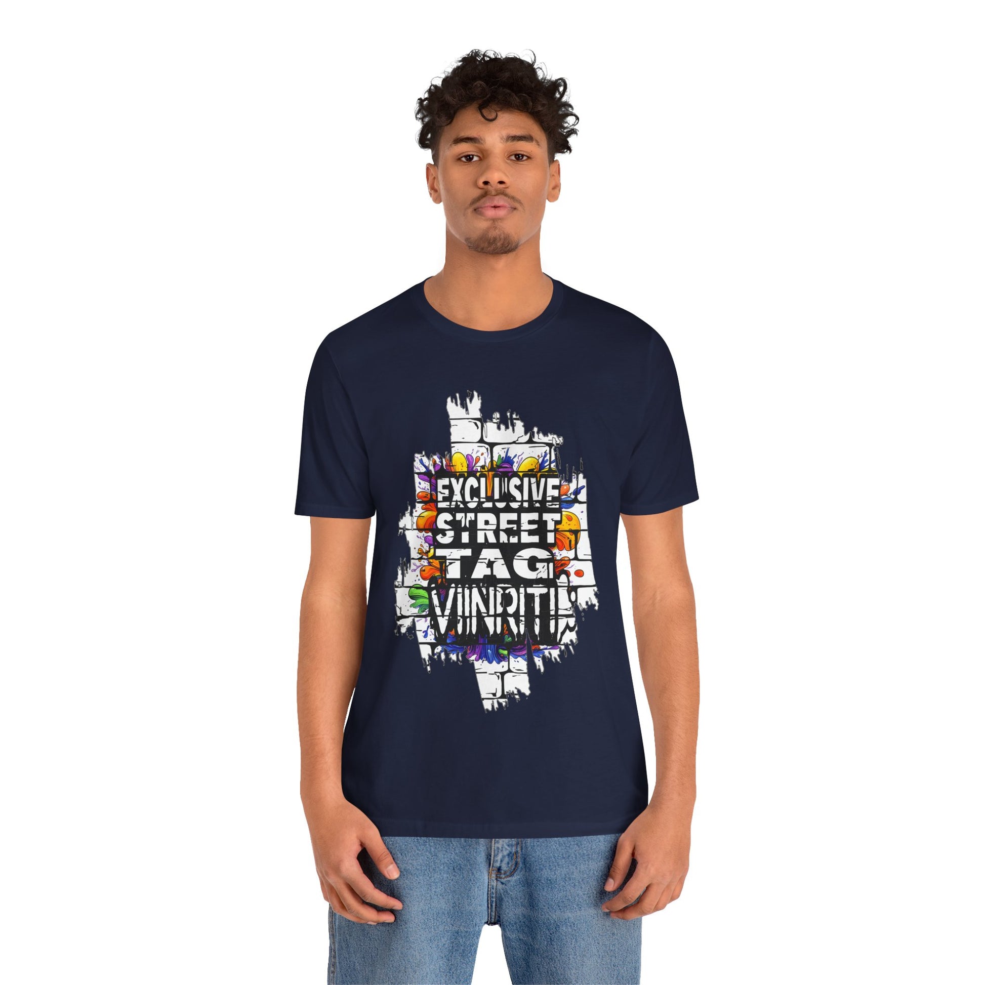 """"Viinriti Street Tag Graffiti Tee — "Exclusive Street Tag Vinniti" Graphic T-Shirt
