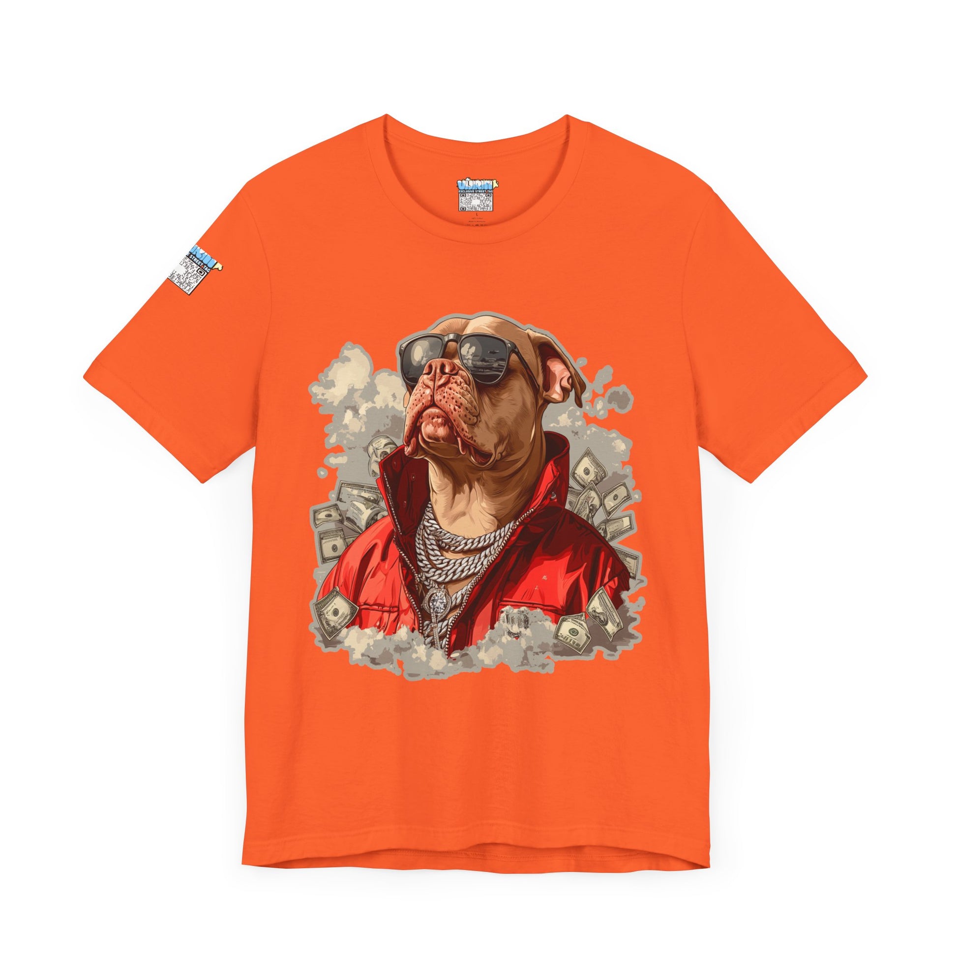 Cool Dog Swagger Tee - Stylish Pet Lover Shirt, Hip Hop Animal Art, Unisex Graphic T-Shirt, Gift for Dog Lovers, Trendy Everyday Wear