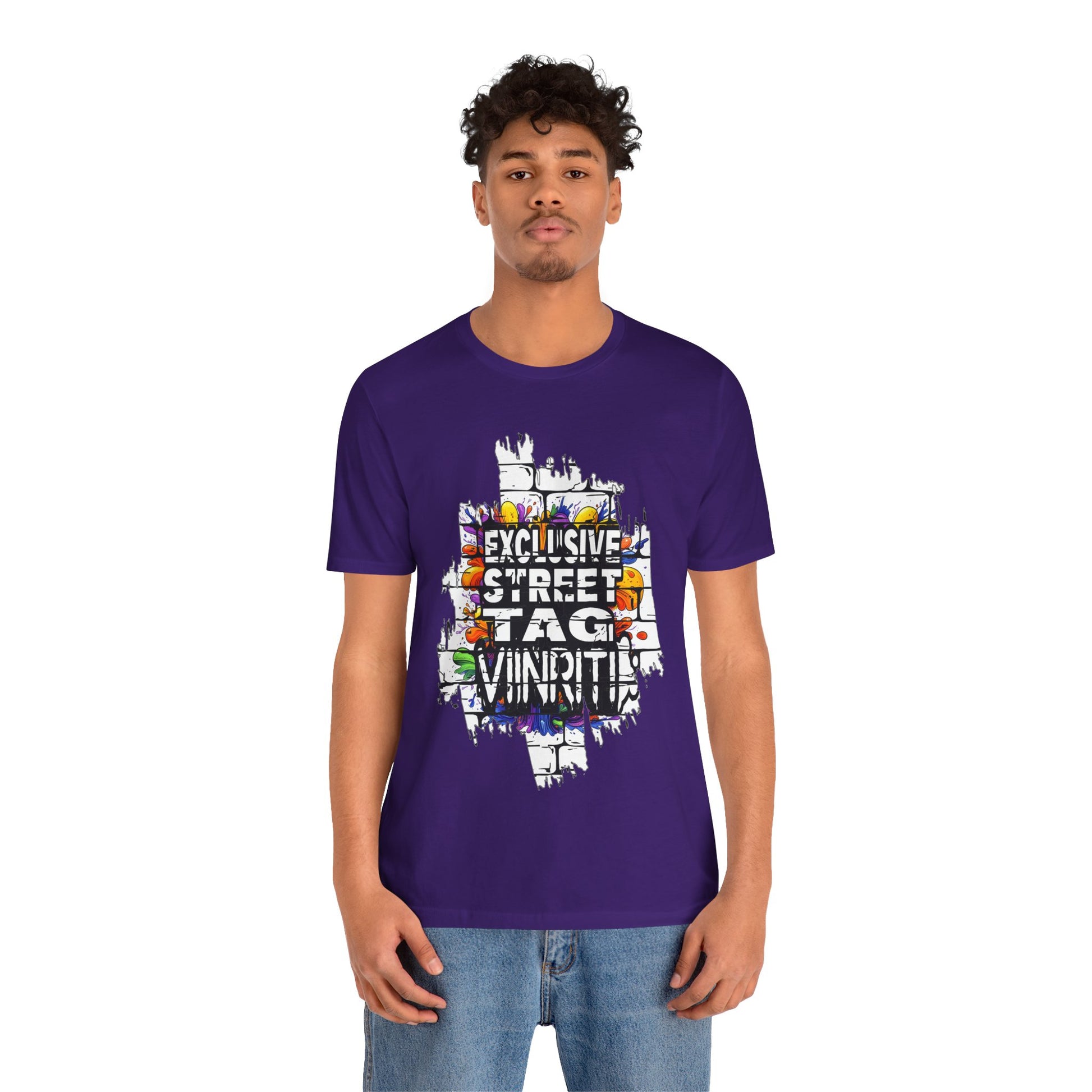 """"Viinriti Street Tag Graffiti Tee — "Exclusive Street Tag Vinniti" Graphic T-Shirt