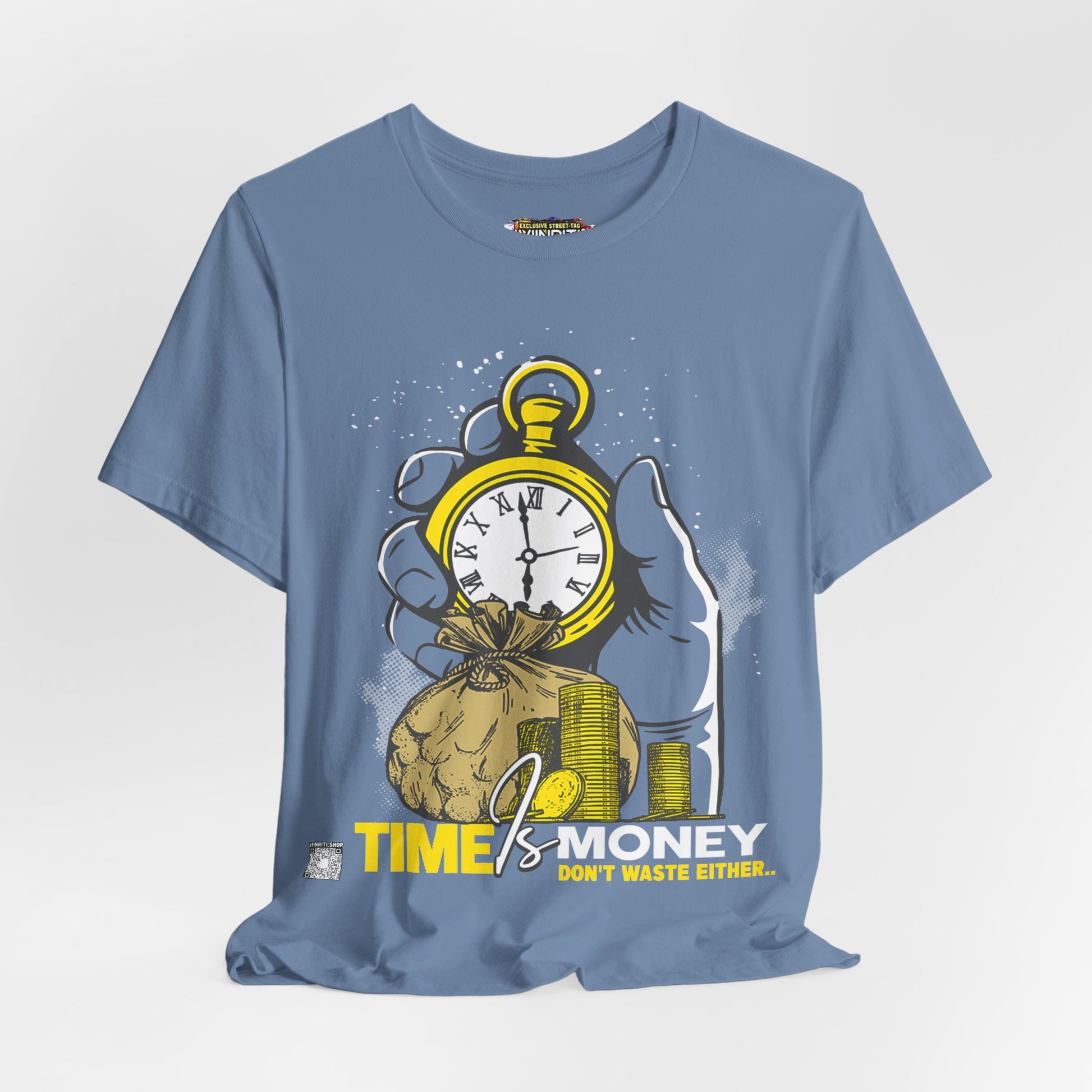 TIME IS MONEY Unisex Jersey Short Sleeve Tee