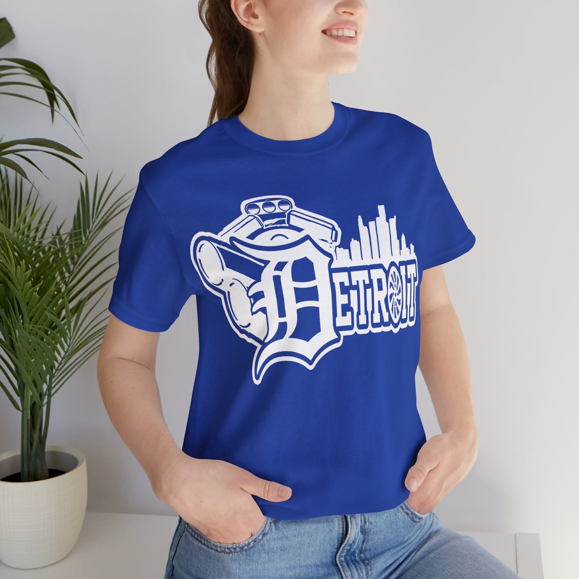 Detroit Skyline Tee — Vintage Motor City Logo T-Shirt