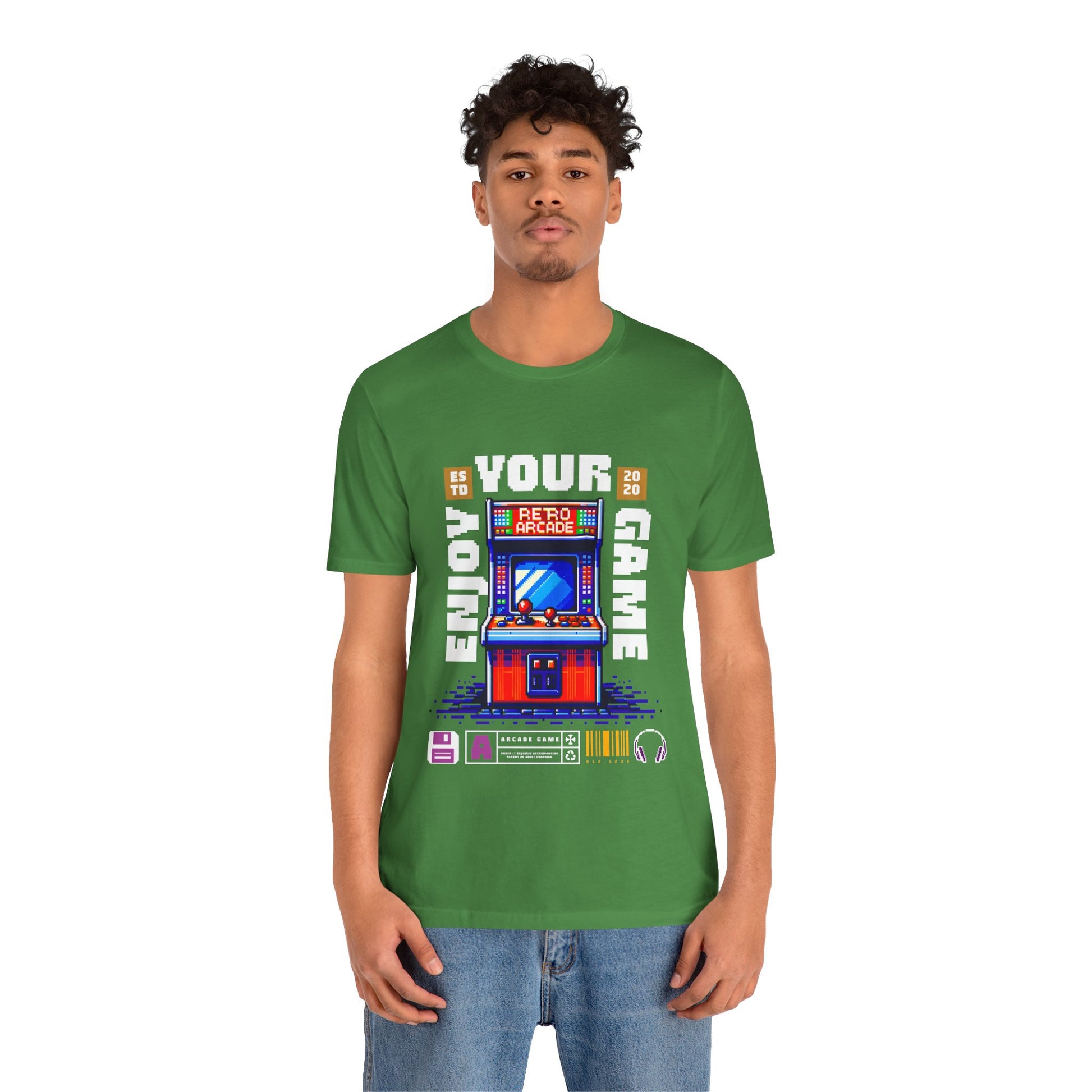""""''Retro Arcade T-Shirt — Enjoy Your Game Vintage Gaming Tee