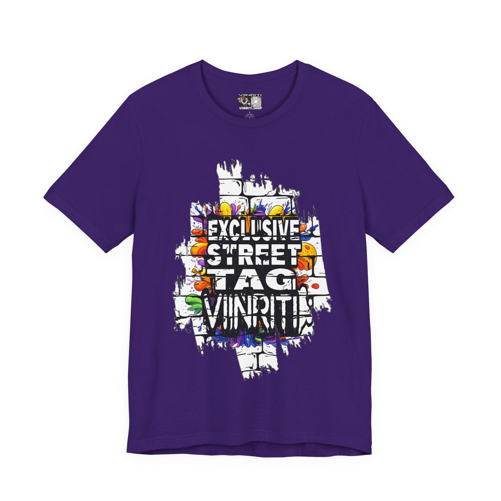 Viiriti Exclusive Street Tag Graffiti T-Shirt — "Exclusive Street Tag Vinnit" Urban Art Tee