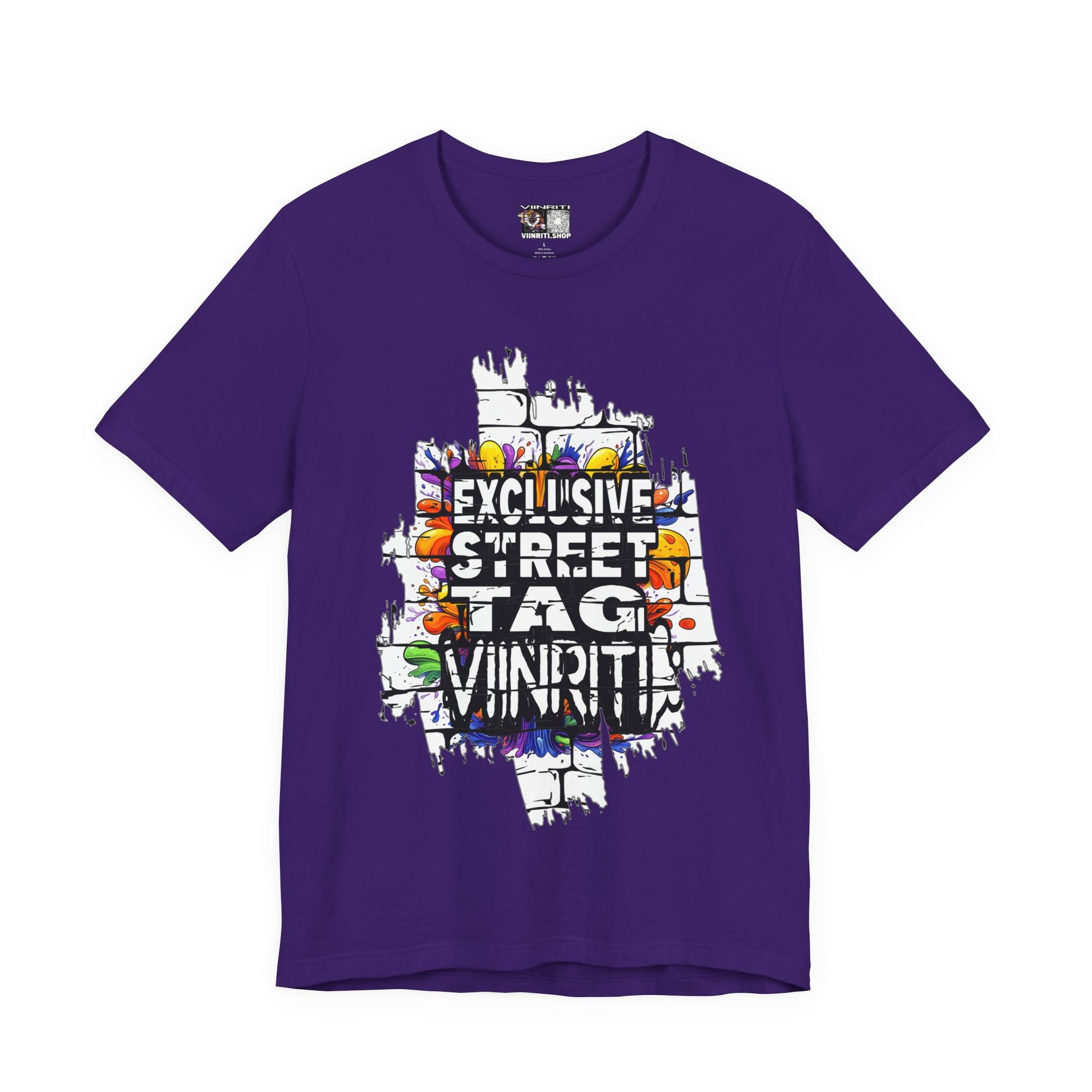 """"Viinriti Street Tag Graffiti Tee — "Exclusive Street Tag Vinniti" Graphic T-Shirt
