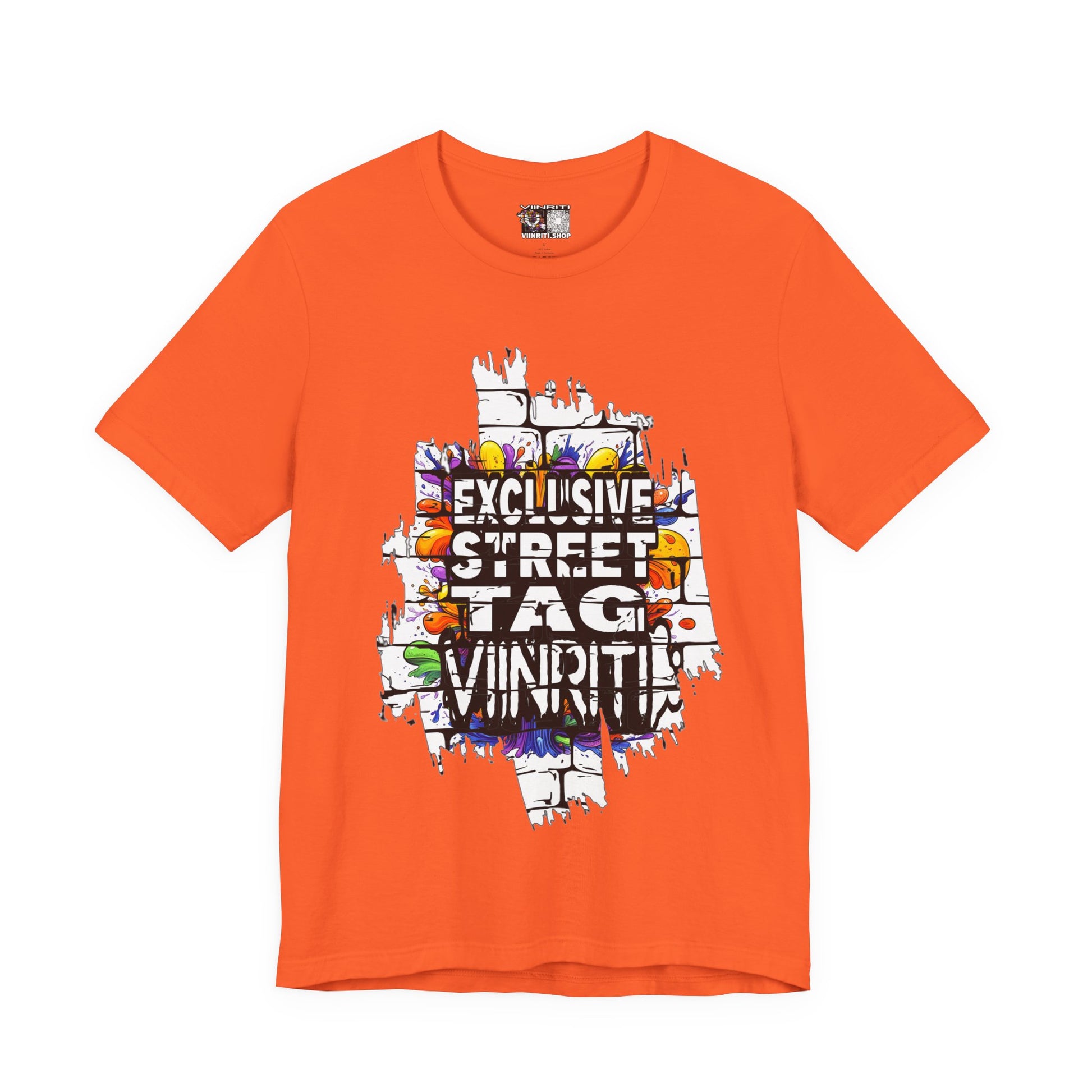 """"Viinriti Street Tag Graffiti Tee — "Exclusive Street Tag Vinniti" Graphic T-Shirt