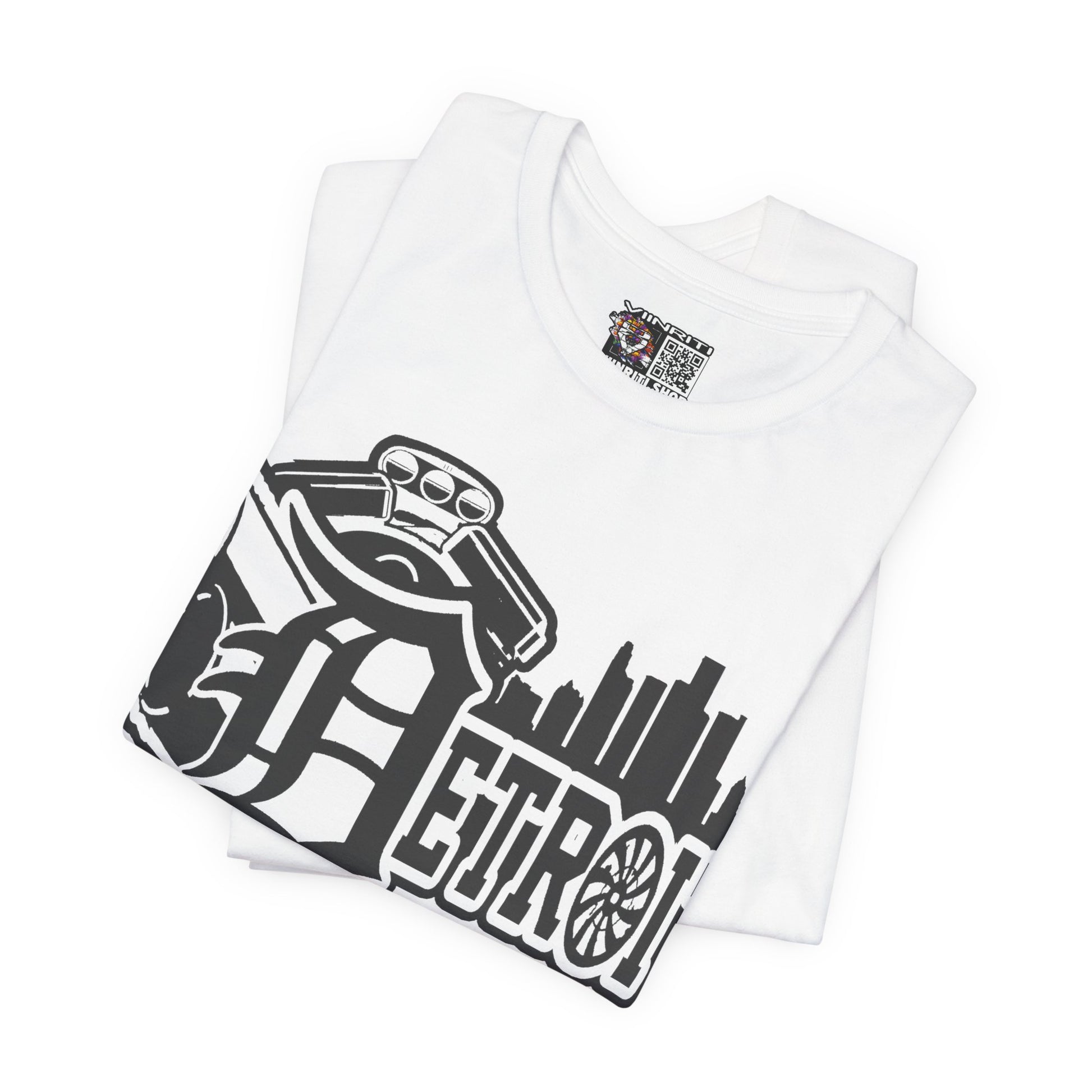 Detroit Skyline Tee — Vintage Motor City Logo T-Shirt