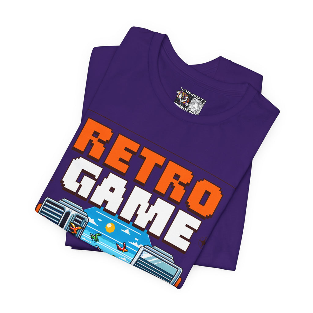 Retro Game T‑Shirt — 8‑Bit Arcade Scene Tee