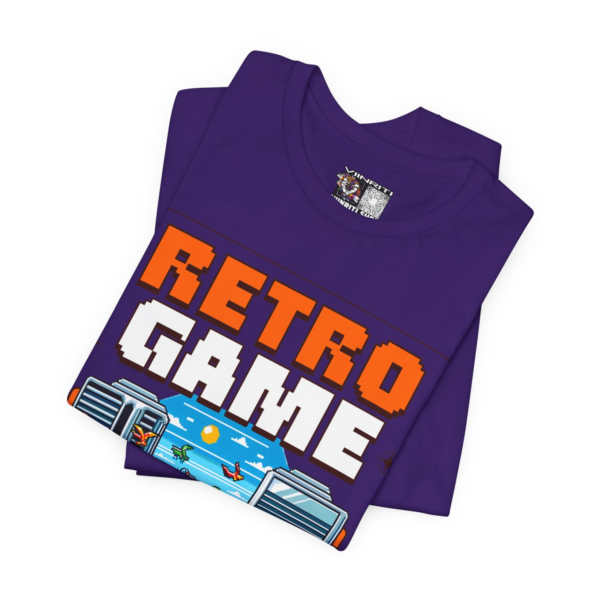 Retro Game T‑Shirt — 8‑Bit Arcade Scene Tee