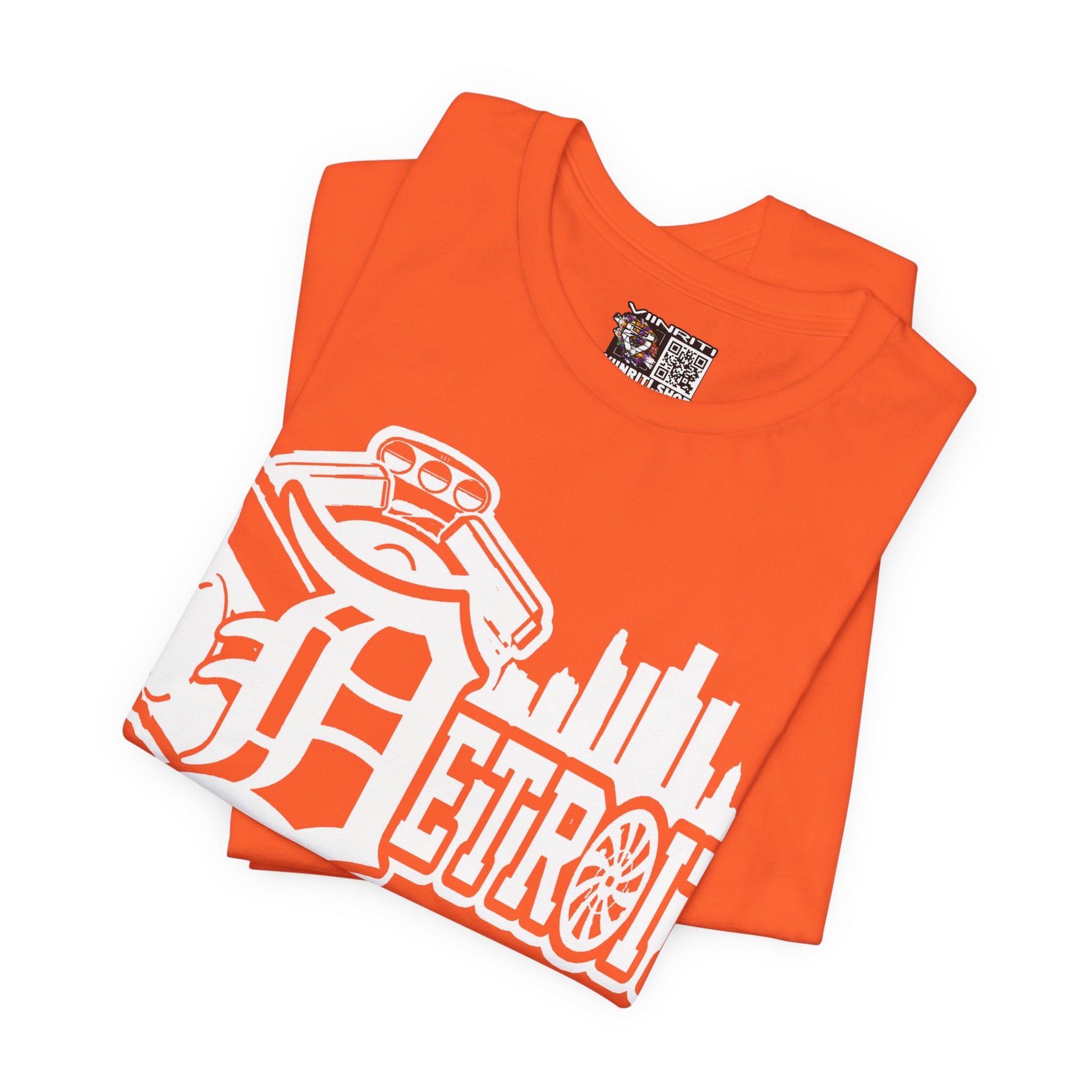 Detroit Skyline Tee — Vintage Motor City Logo T-Shirt