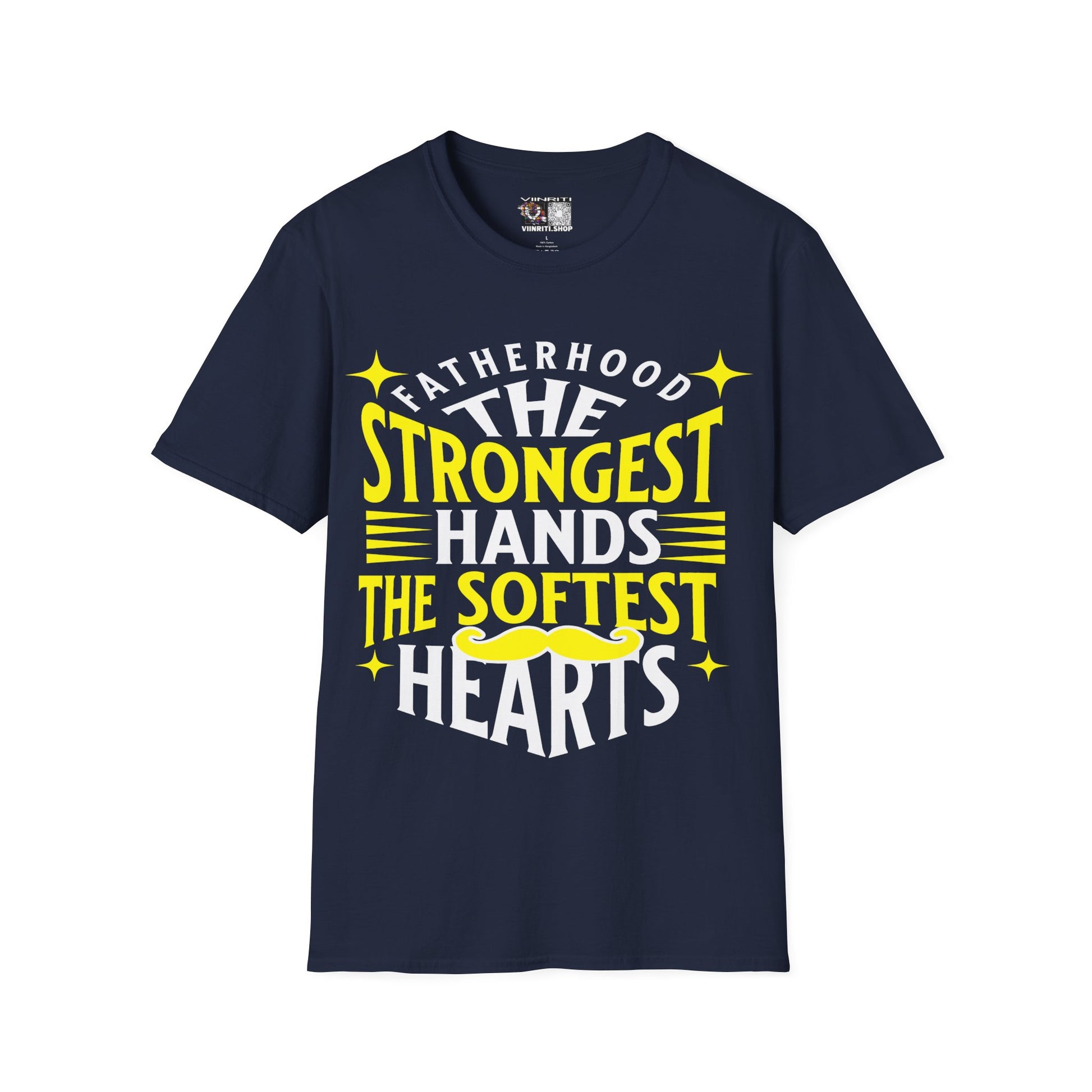 Fatherhood T-Shirt, Softstyle Tee for Dads, Gifts for Father's Day, Casual Wear, Unique Men’s Apparel, Family Celebration Top