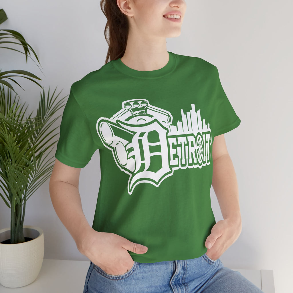 Detroit Skyline Tee — Vintage Motor City Logo T-Shirt