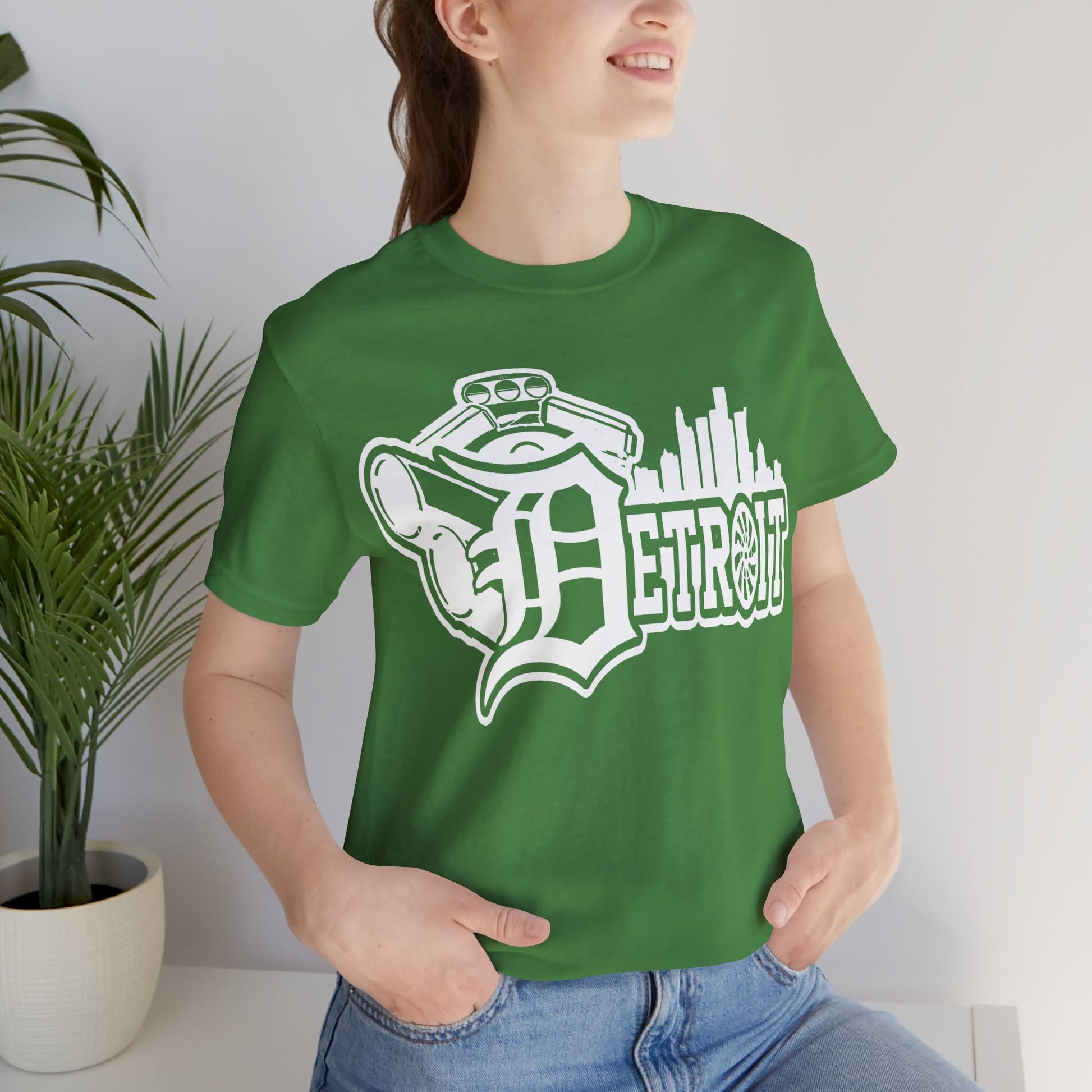 Detroit Skyline Tee — Vintage Motor City Logo T-Shirt