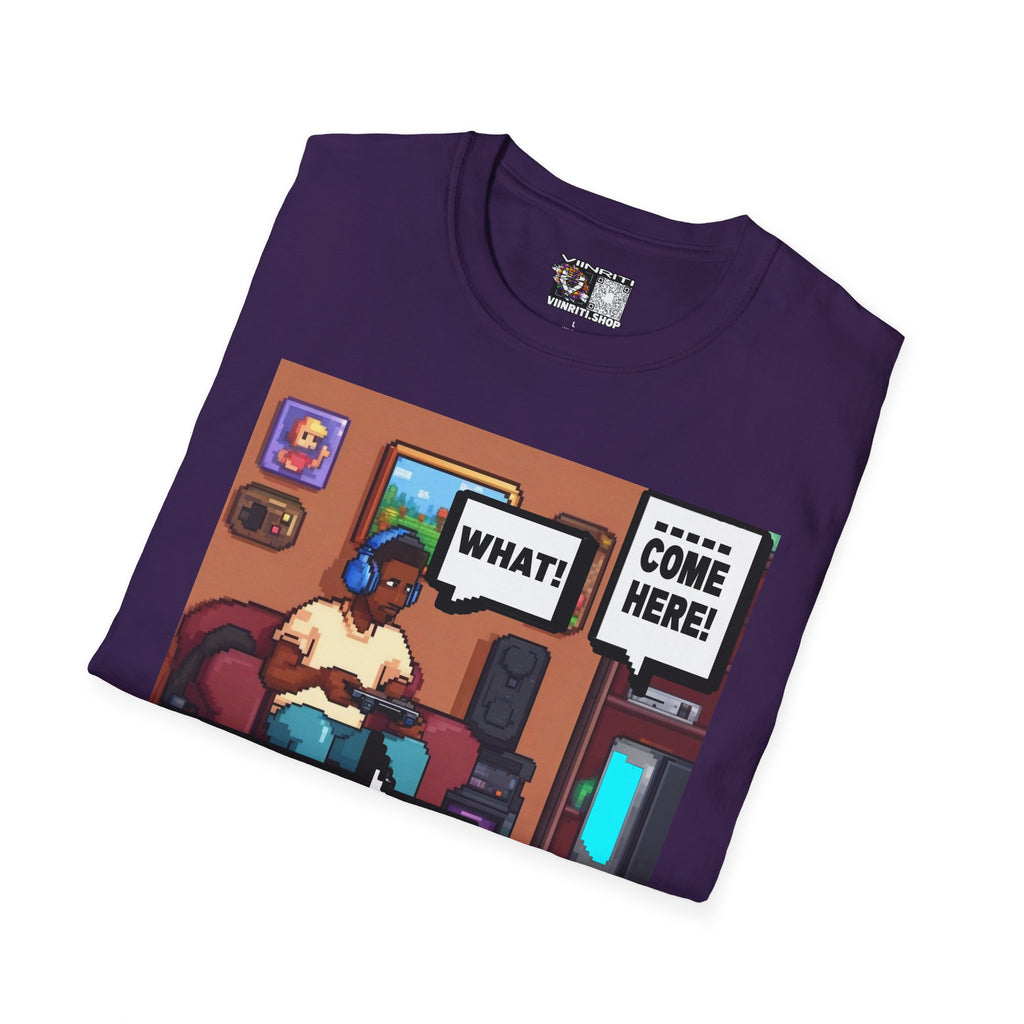 Gamer Comic Tee — "I'm Trying to Play the Game" Graphic T-Shirt