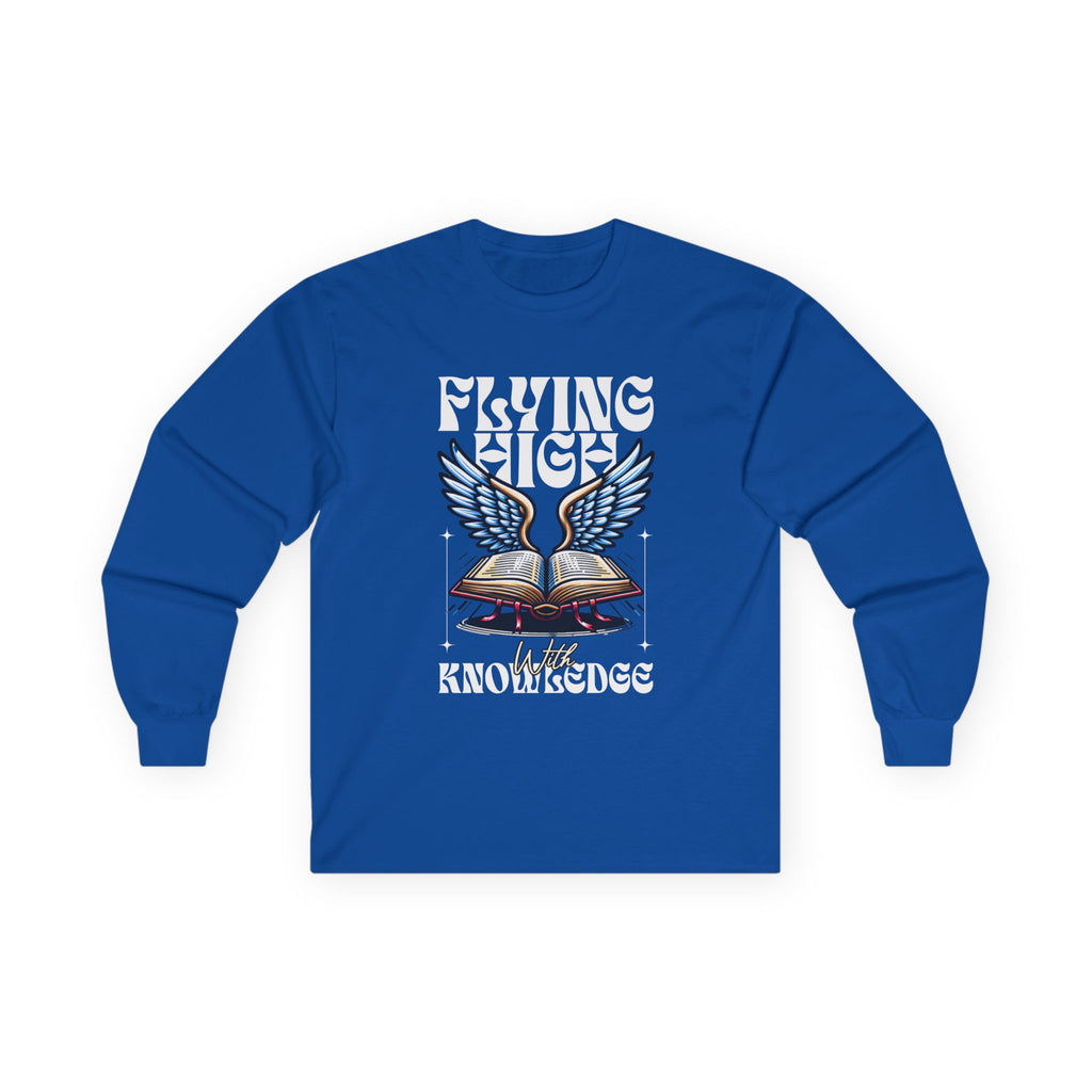 Flying High Knowledge Long Sleeve Tee