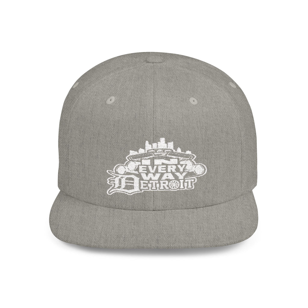 In every way detroit detroit Flat Bill Snapback