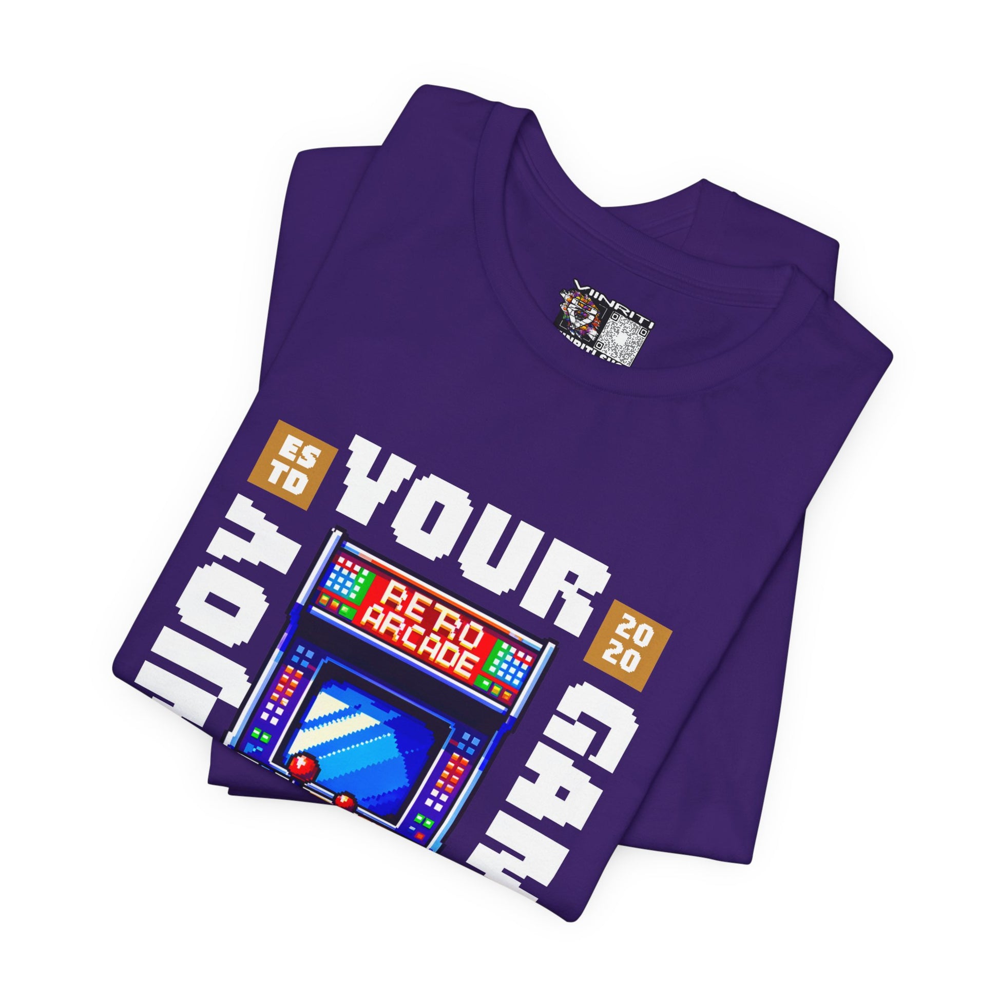 """"''Retro Arcade T-Shirt — Enjoy Your Game Vintage Gaming Tee